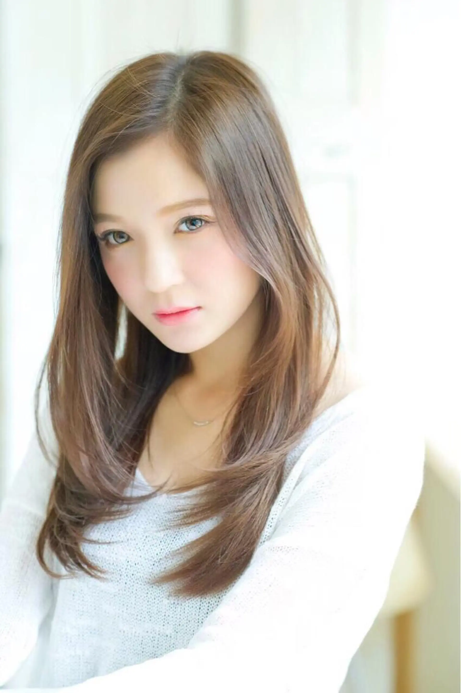 ロング カラー カット 縮毛矯正 トリートメント 代表 吉澤弘哲のヘアスタイル