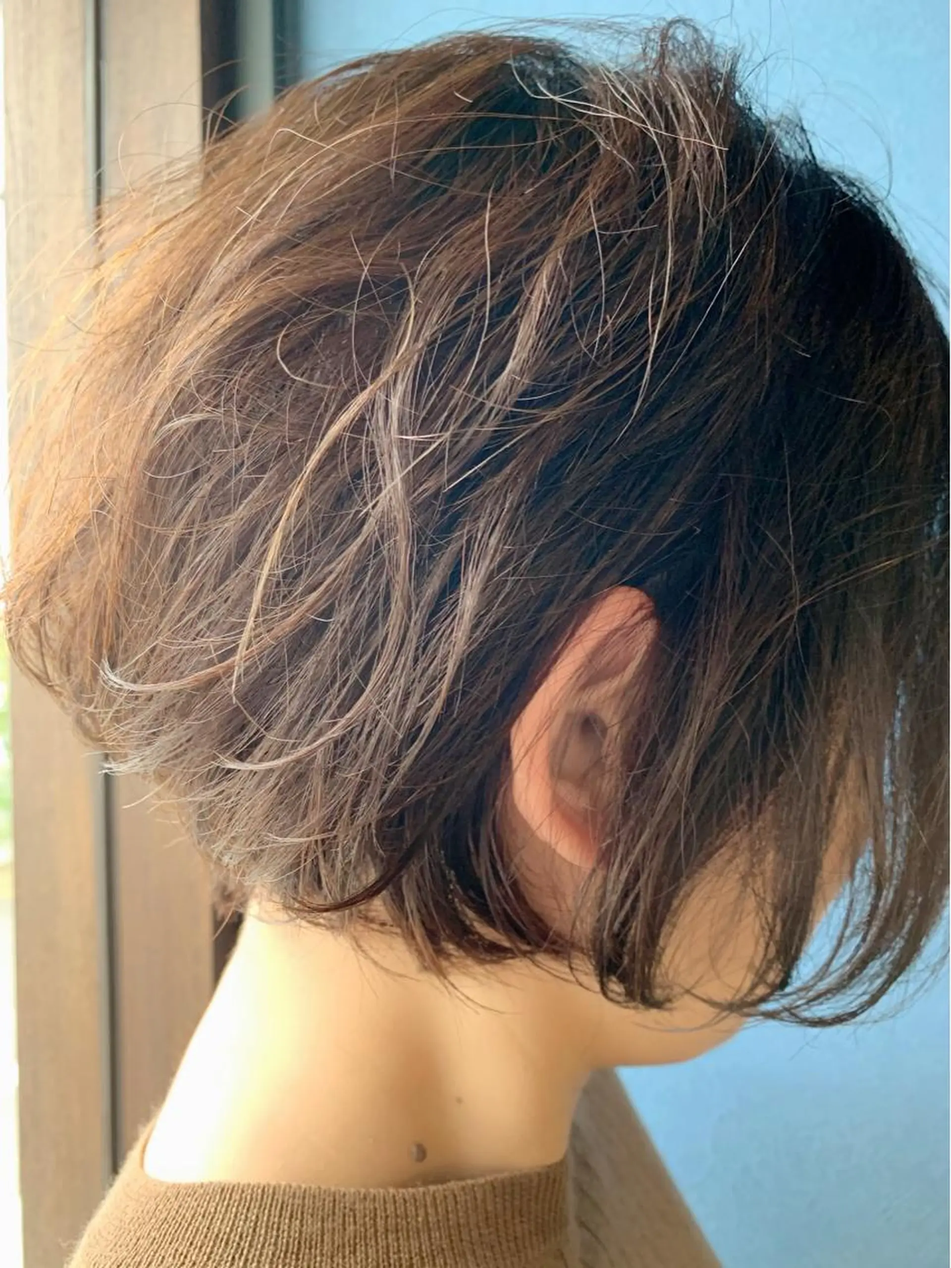 ショート ✨白髪ぼかし 🍀MINAKO☆のヘアスタイル