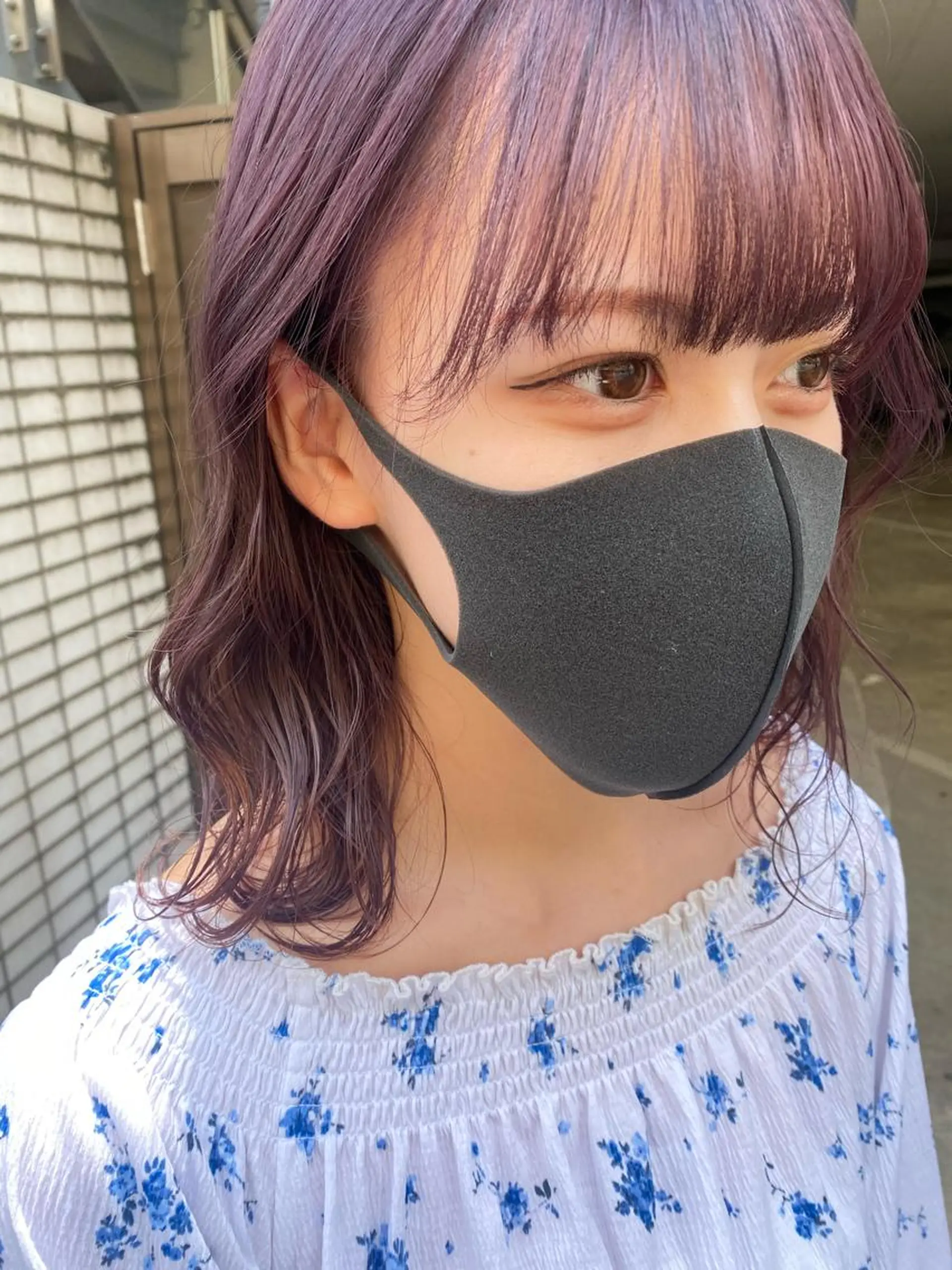 ミディアム ari/ヘアセット レイヤーカット✂︎のヘアスタイル