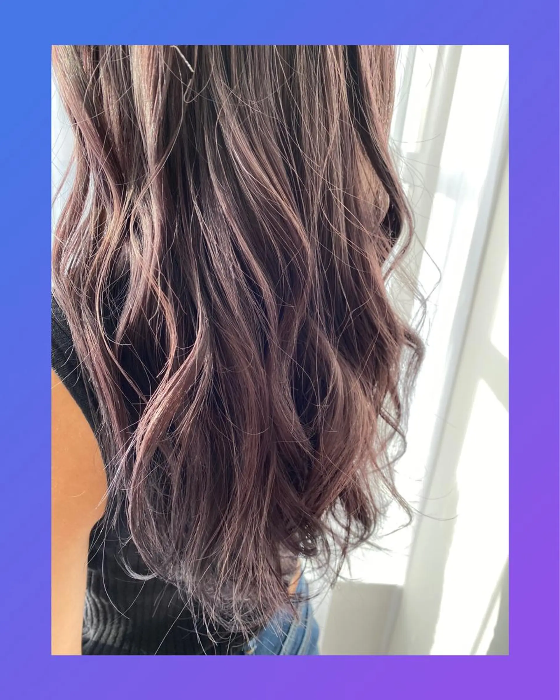 カラー ioe 岡本のヘアスタイル