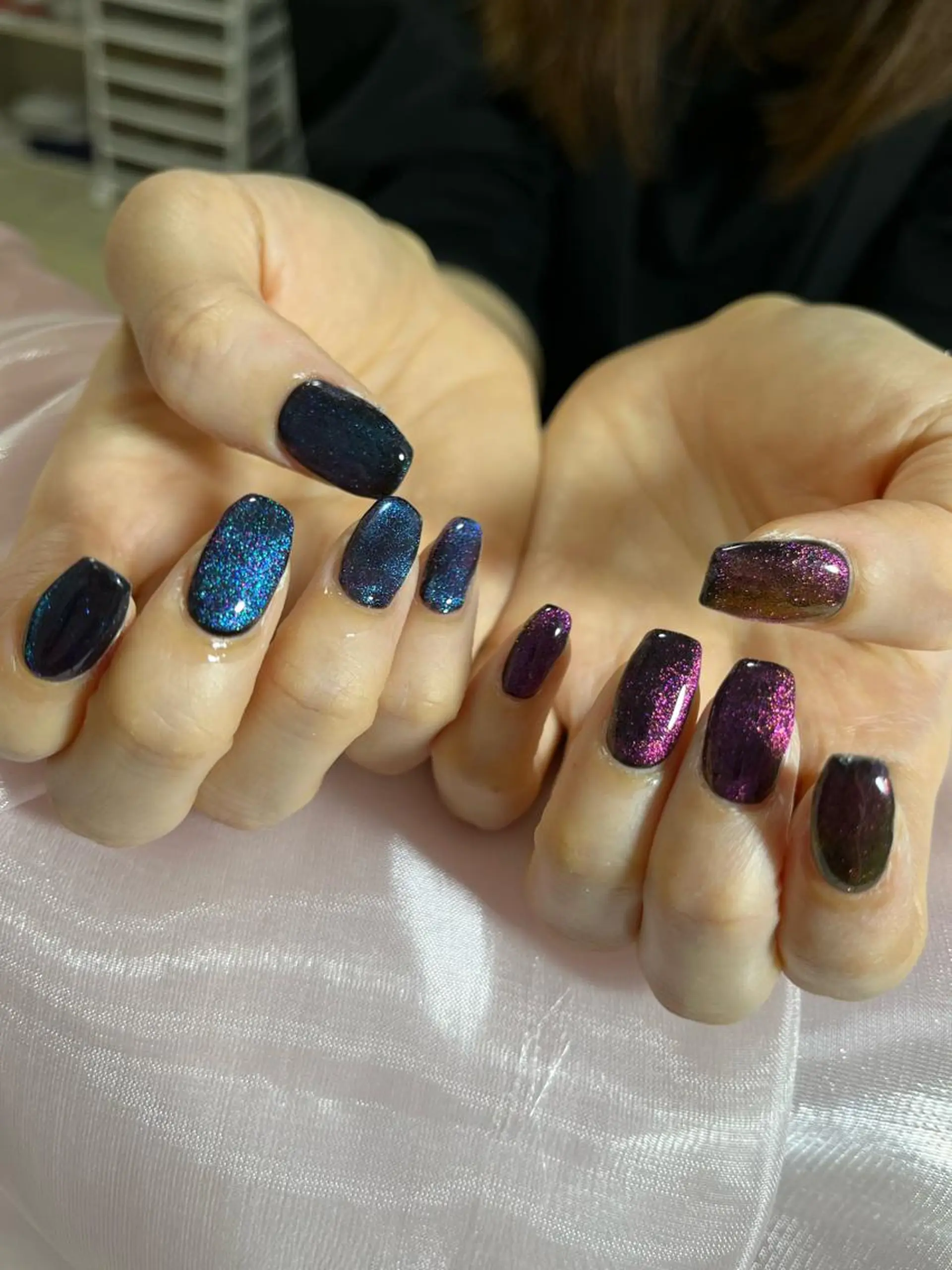 ネイル マグネットネイル ハンドネイル nailsalon Renardkのネイルデザイン