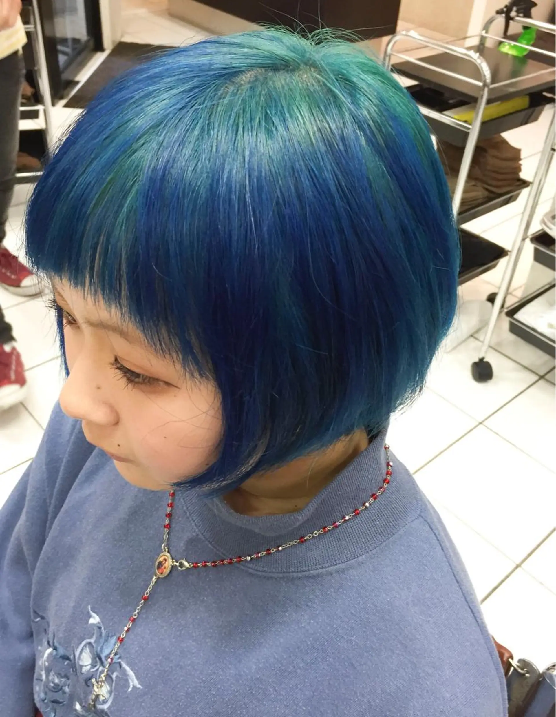 ショート カラー ヘアアレンジ モテ髪透明感❤️ デイズヘアカラーのヘアスタイル