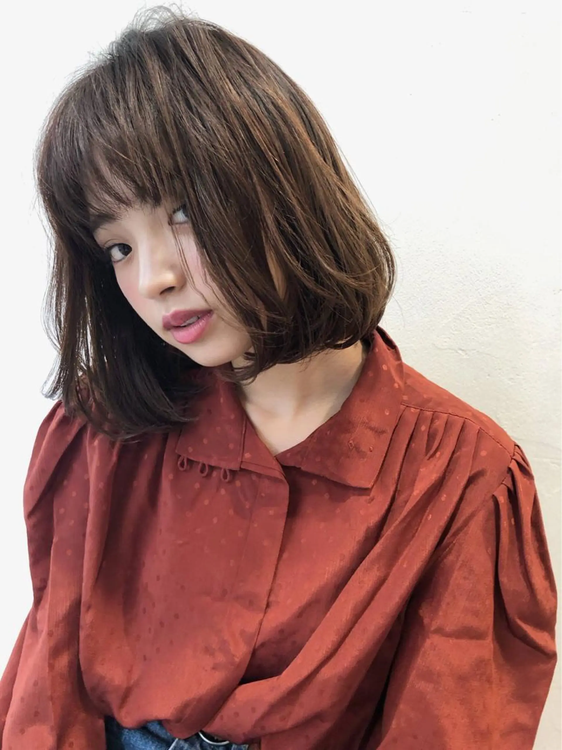 ショート カラー ボブ メンズカット特化柏駅 徒歩3分LOUのヘアスタイル