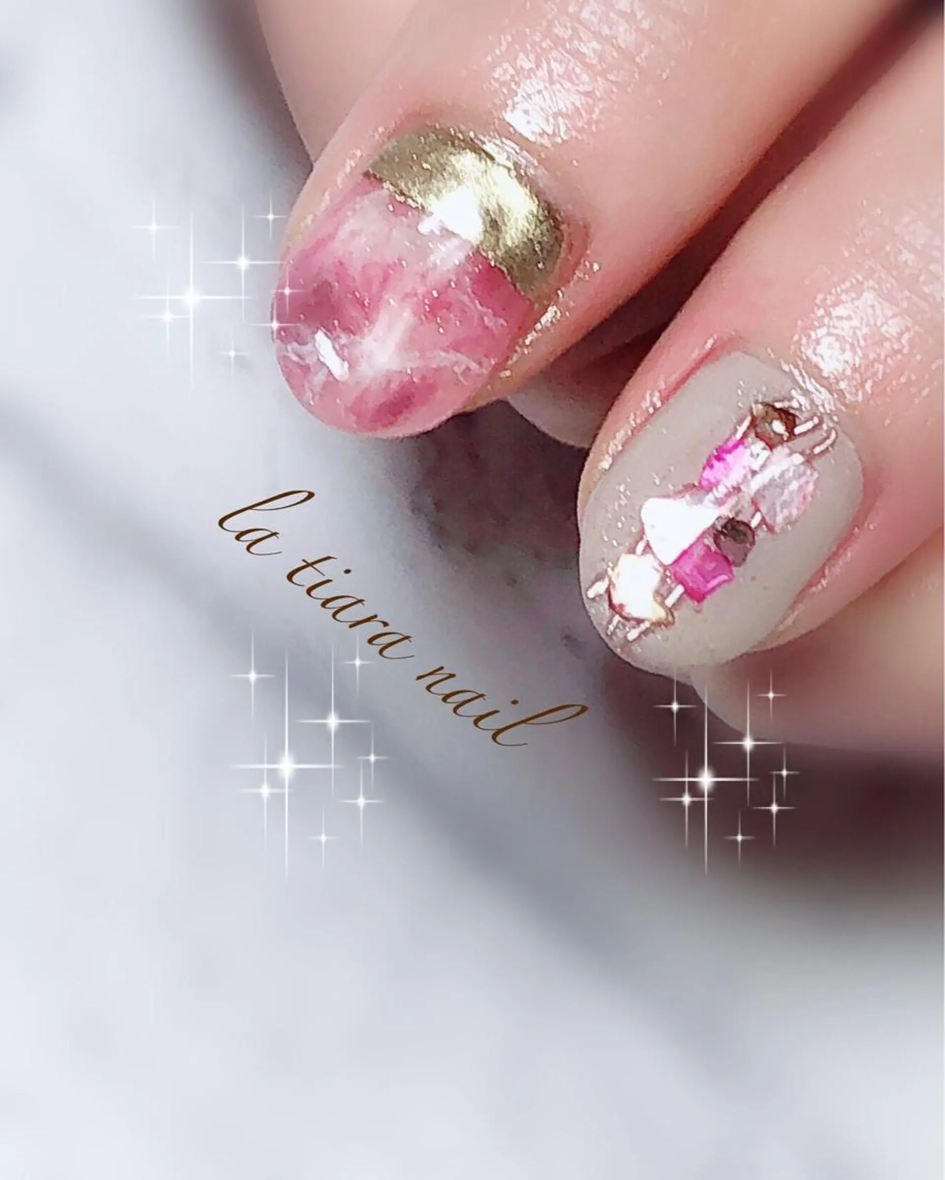 ネイル ハンドネイル Blue bird  nailのネイルデザイン