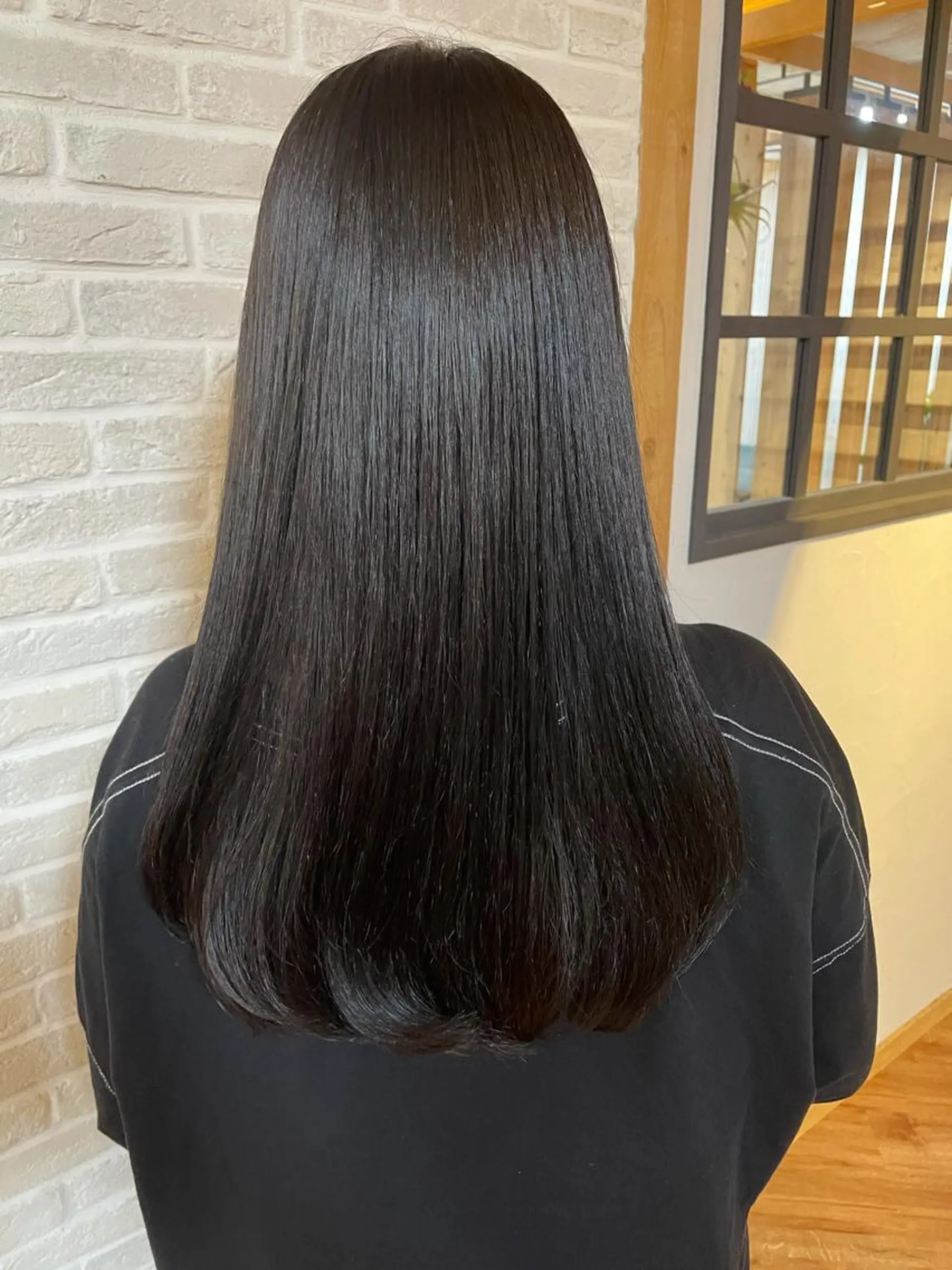 セミロング カット ヘアカラー トリートメント little×PORTO三宮所属・🧡/艶髪/桑原 拓也/ショート/🧡のヘアスタイル