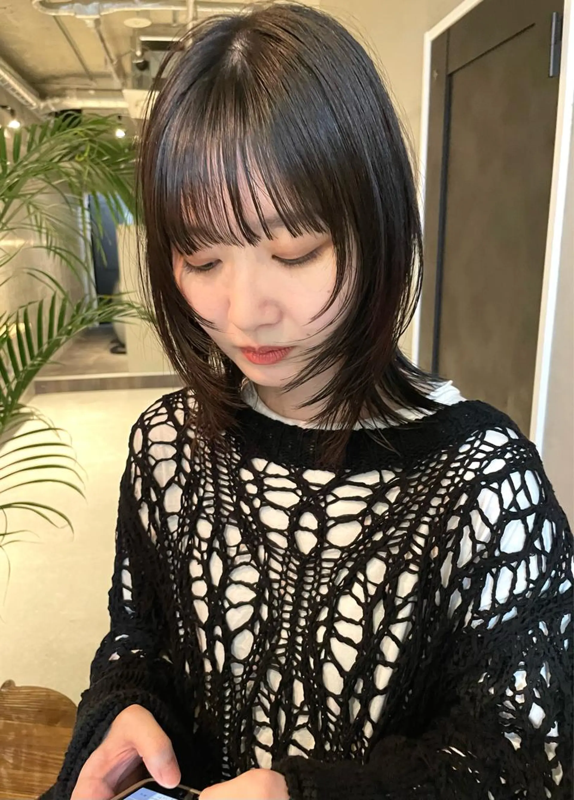 ミディアム 小野 龍樹のヘアスタイル