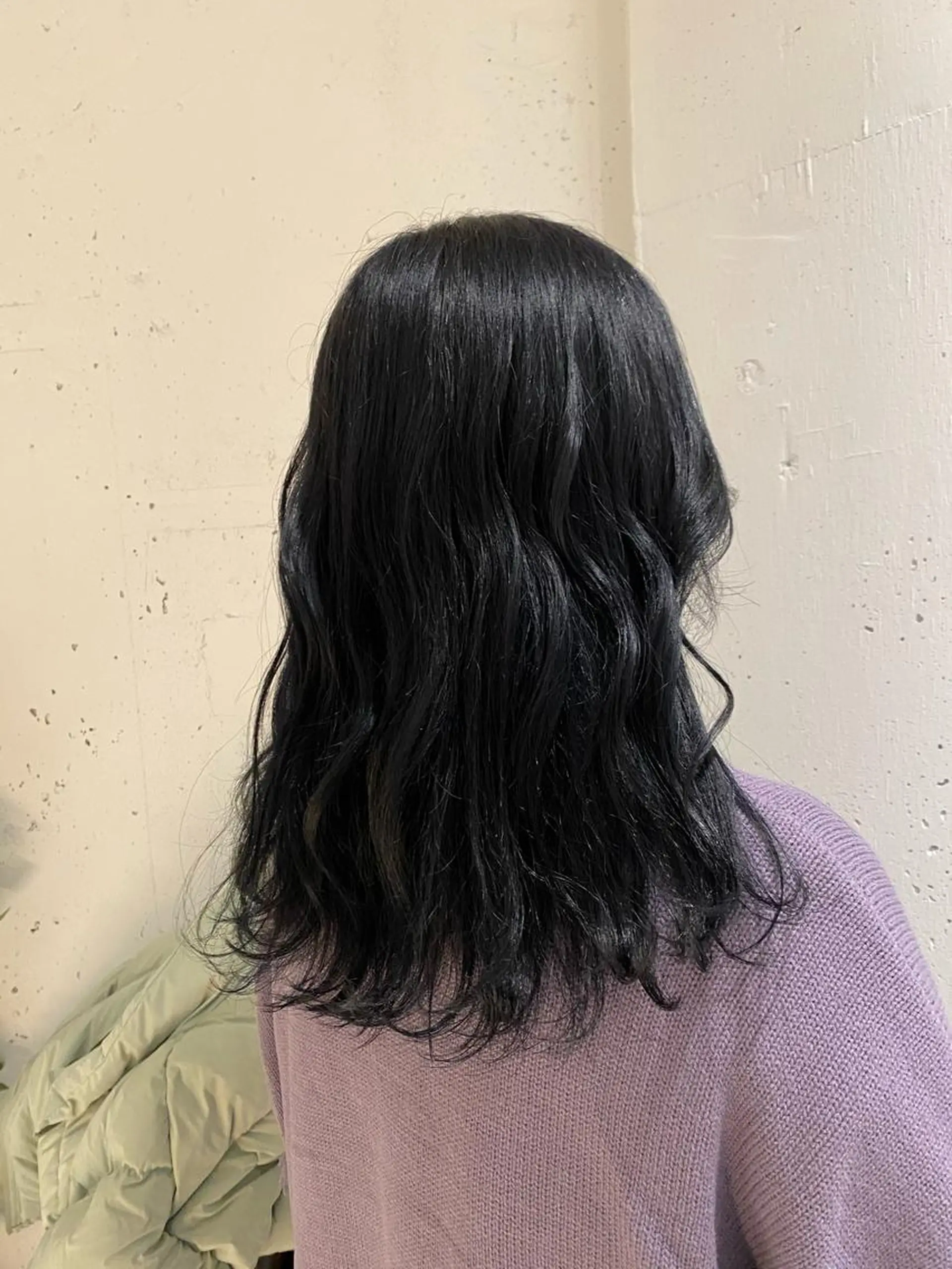 セミロング カラー ヘアカラー トリートメント ヘアセット ナチュラル/韓国💎 haruka 💎のヘアスタイル