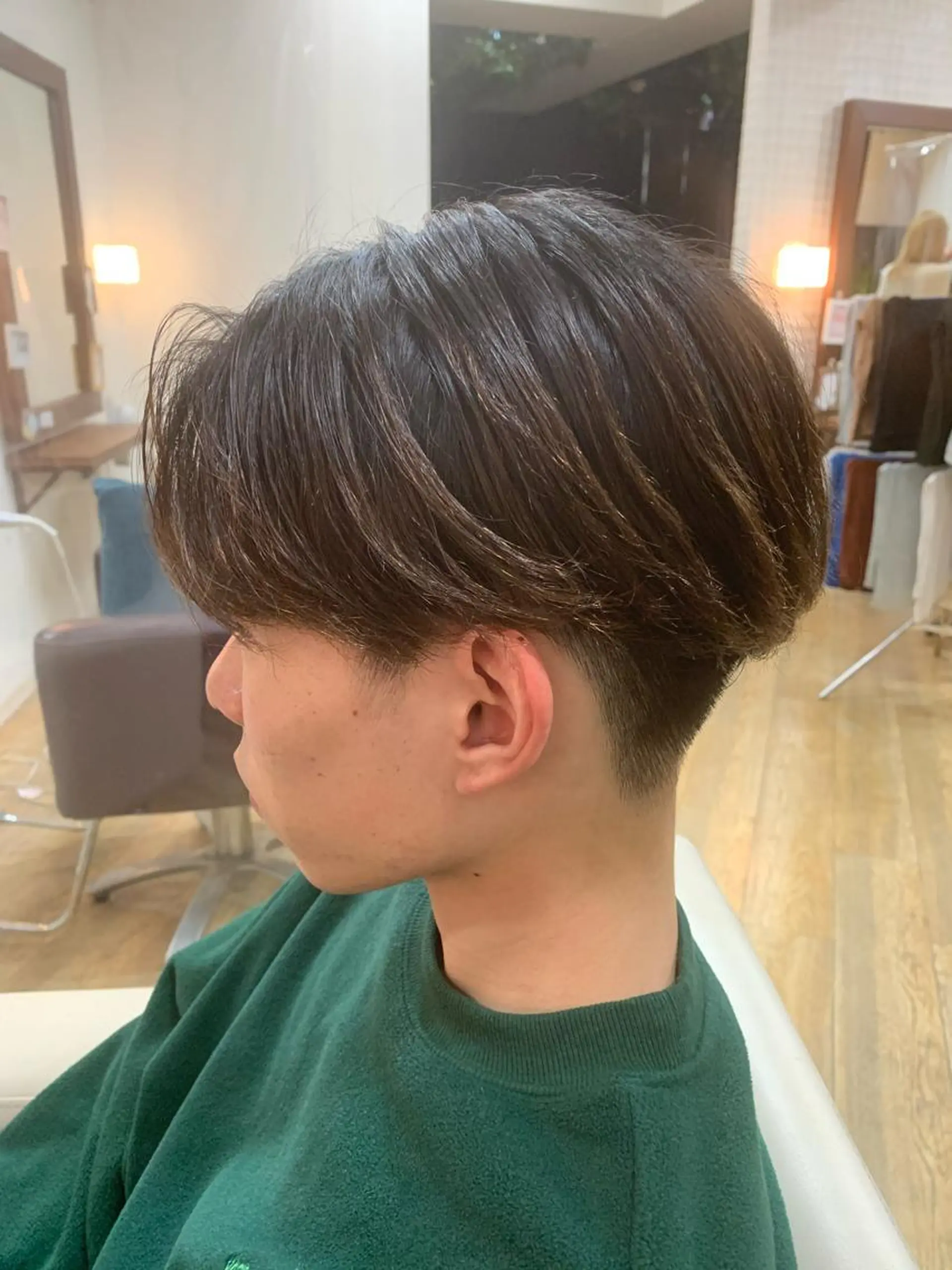 ショート カラー パーマ メンズ 【扱いやすいパーマ】 眞鍋拓己のヘアスタイル