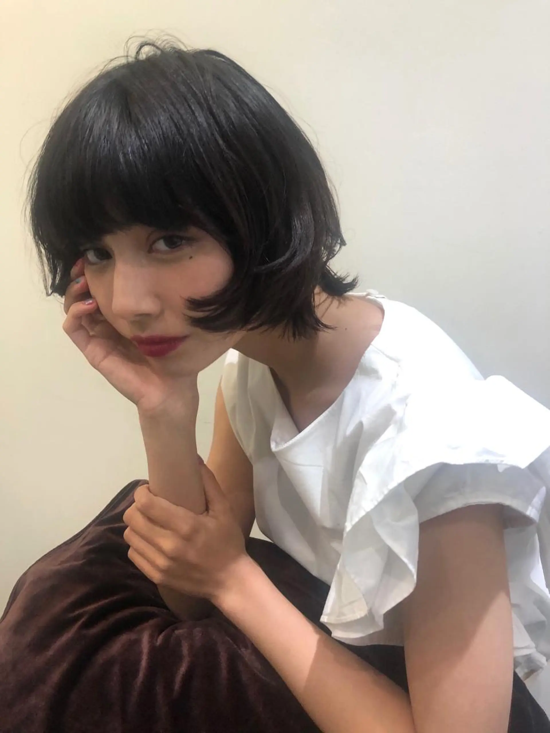 ミディアム ウルフカット 加藤 佑哉のヘアスタイル