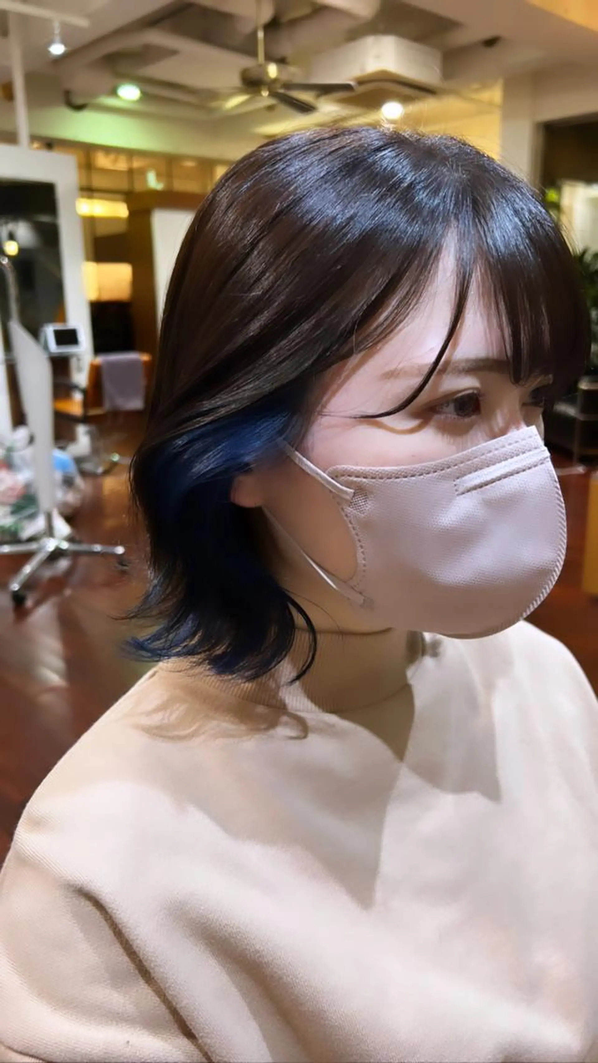 ショート カラー 透明感🌿縮毛矯正 🫧真生のヘアスタイル