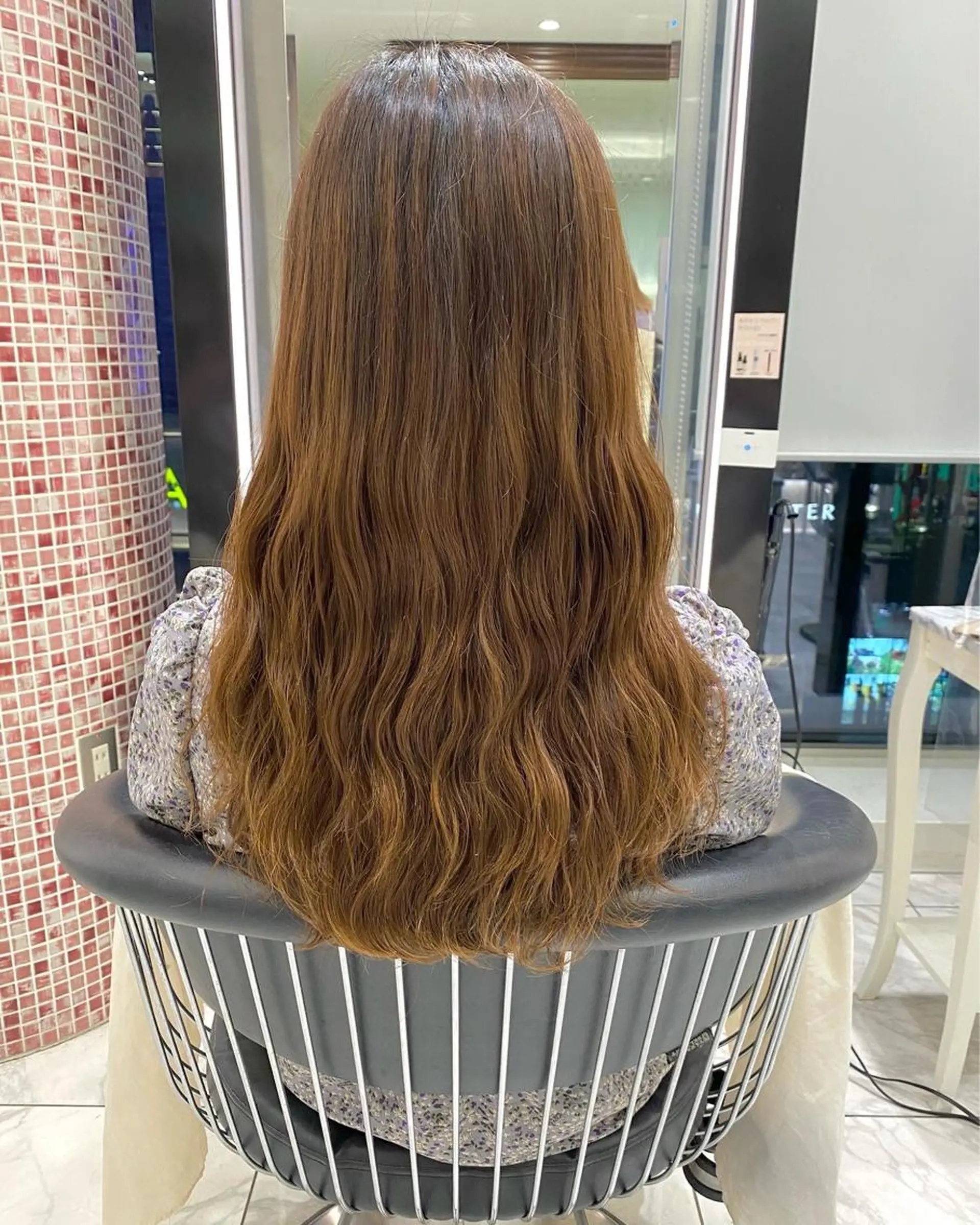 ロング パーマ ❤️パーマ美容師✂︎ 井口美緒のヘアスタイル