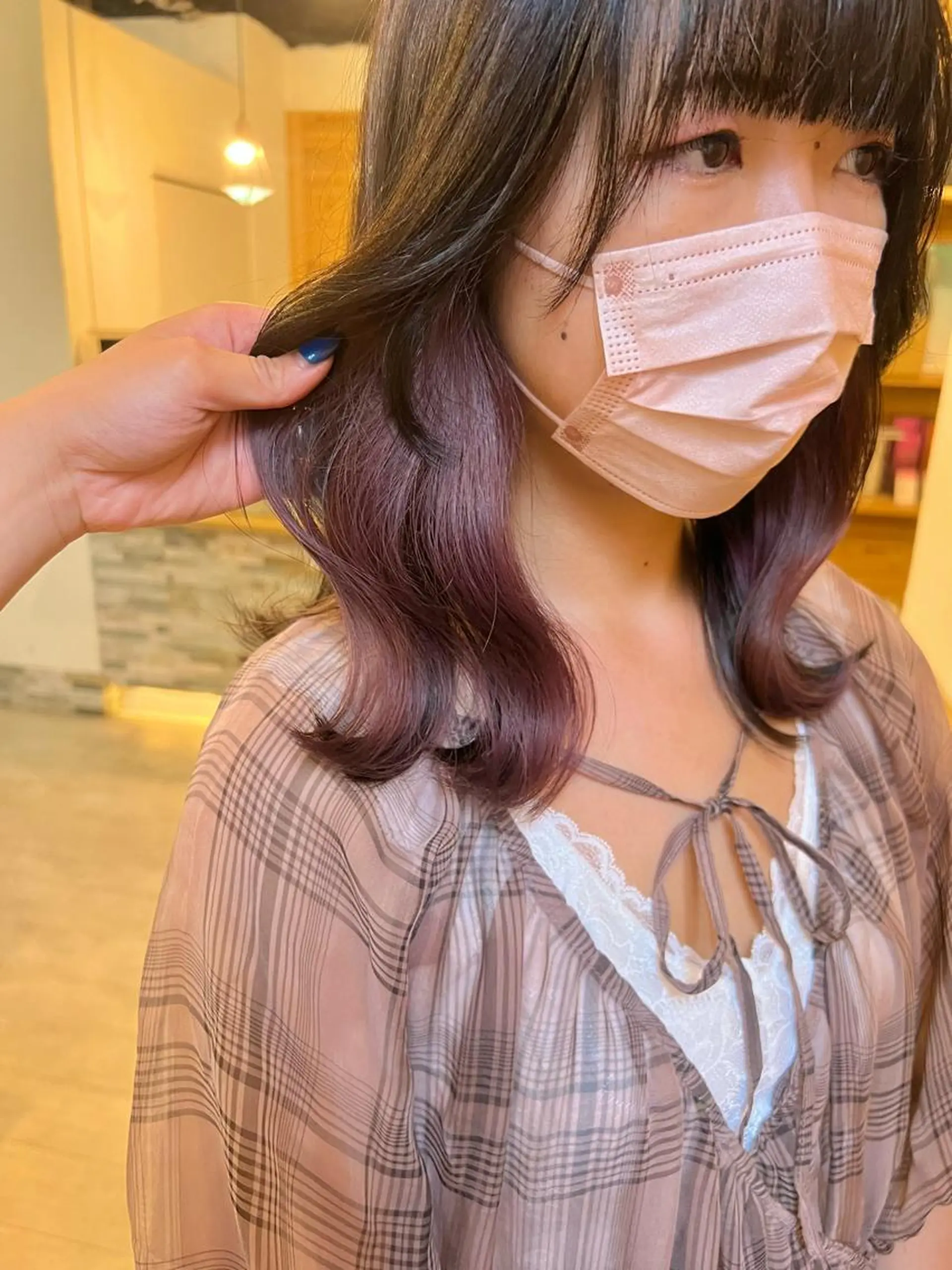 ミディアム hair＆make LAMP所属・LAMP mashiroのヘアスタイル