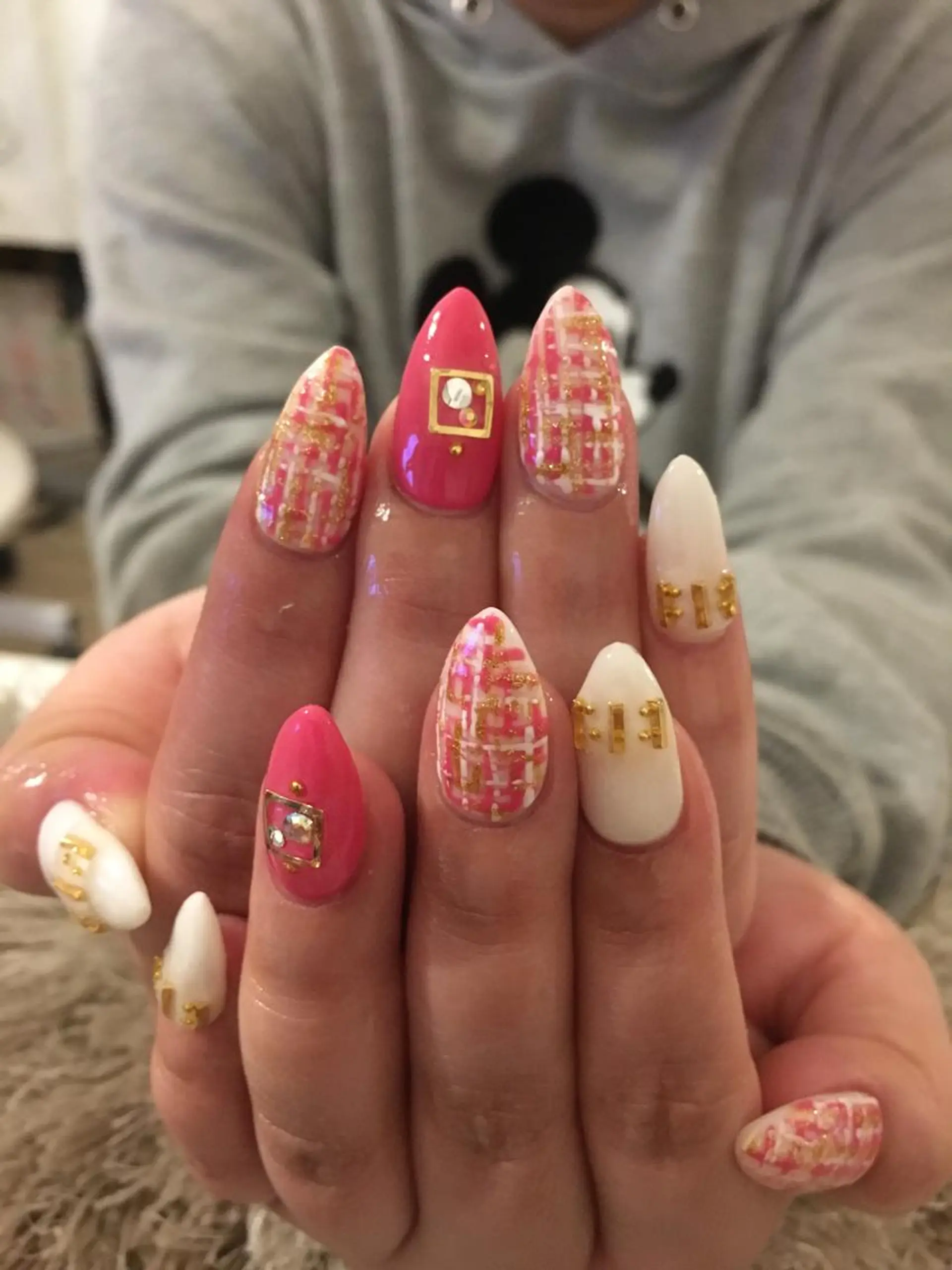 ネイル ハンドネイル 星 亜也加のネイルデザイン