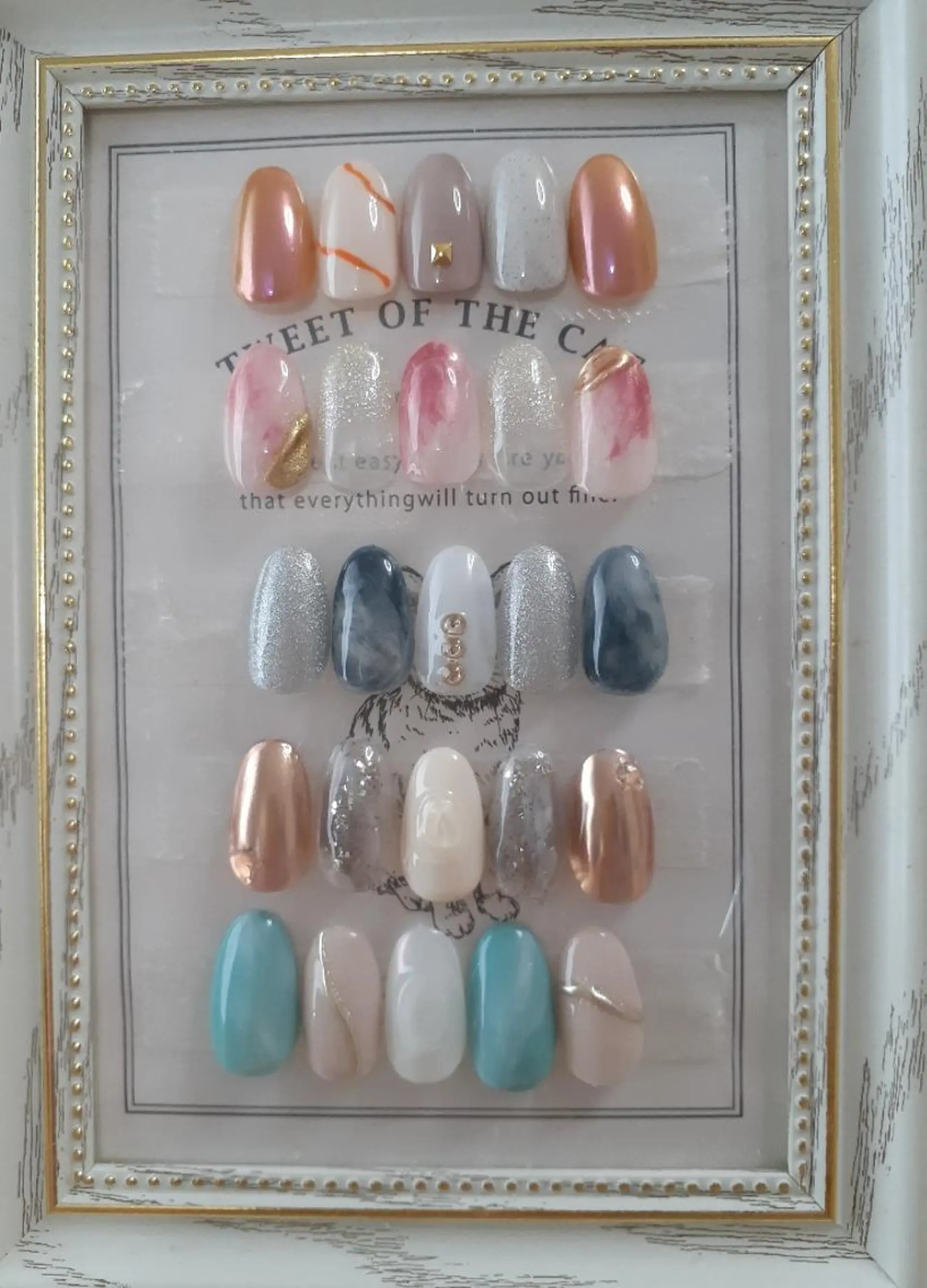 ネイル 鈴木 憂維のネイルデザイン