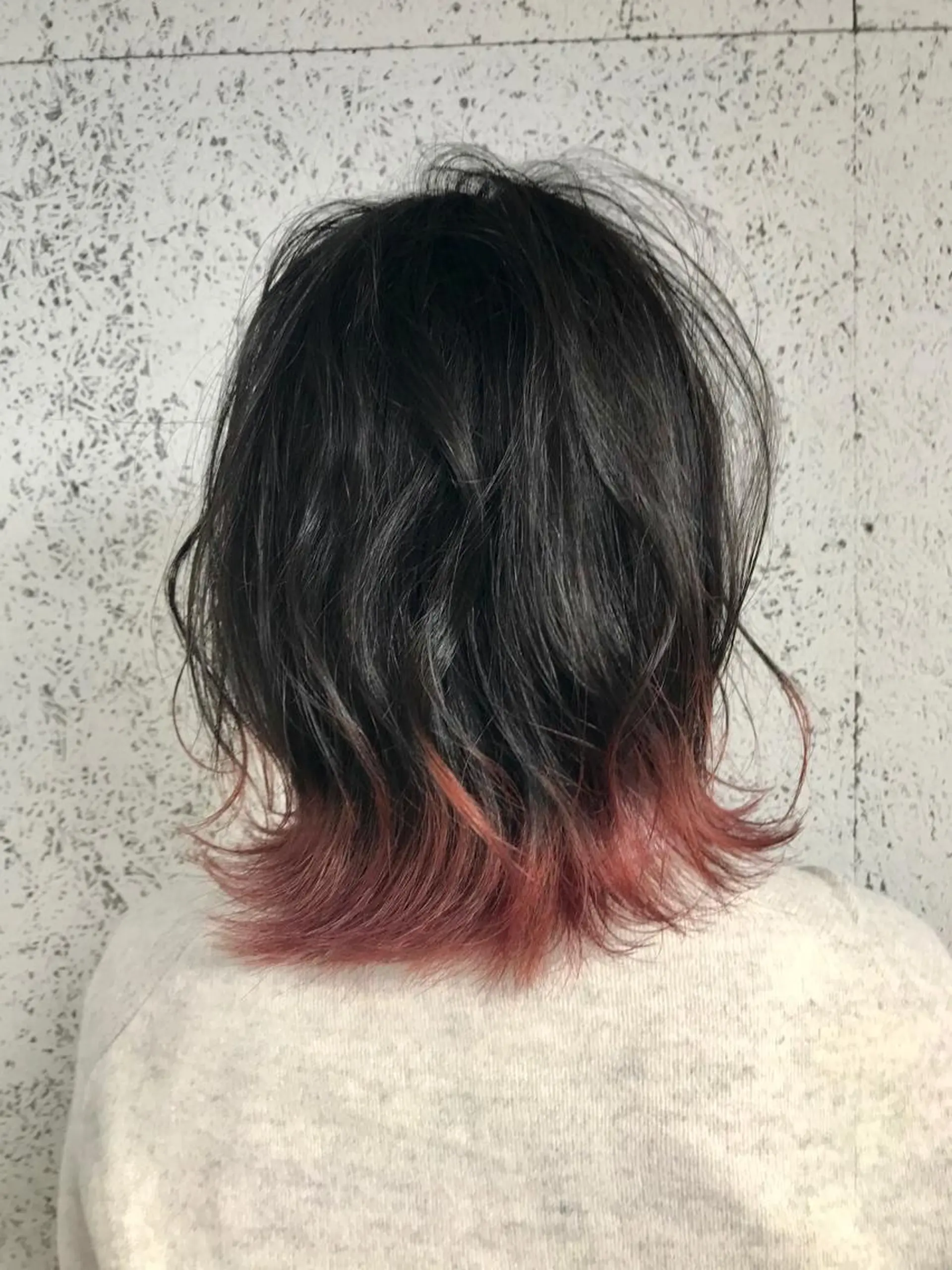 ミディアム カラー カット ヘアカラー トリートメント KOOKI スティードトーキョーのヘアスタイル