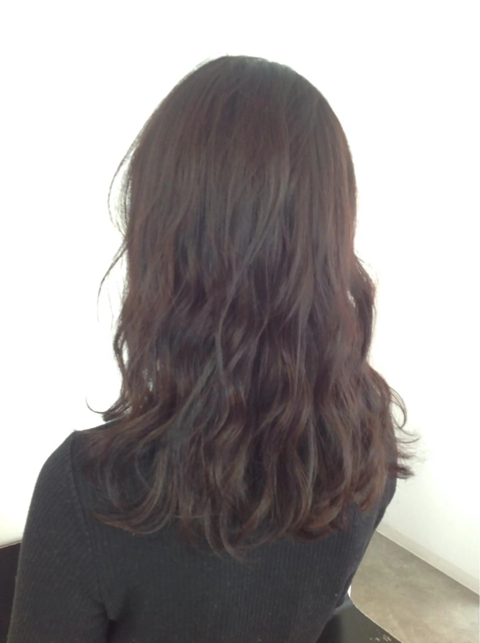 ロング パーマ ヘアアレンジ 榎園 由美のヘアスタイル