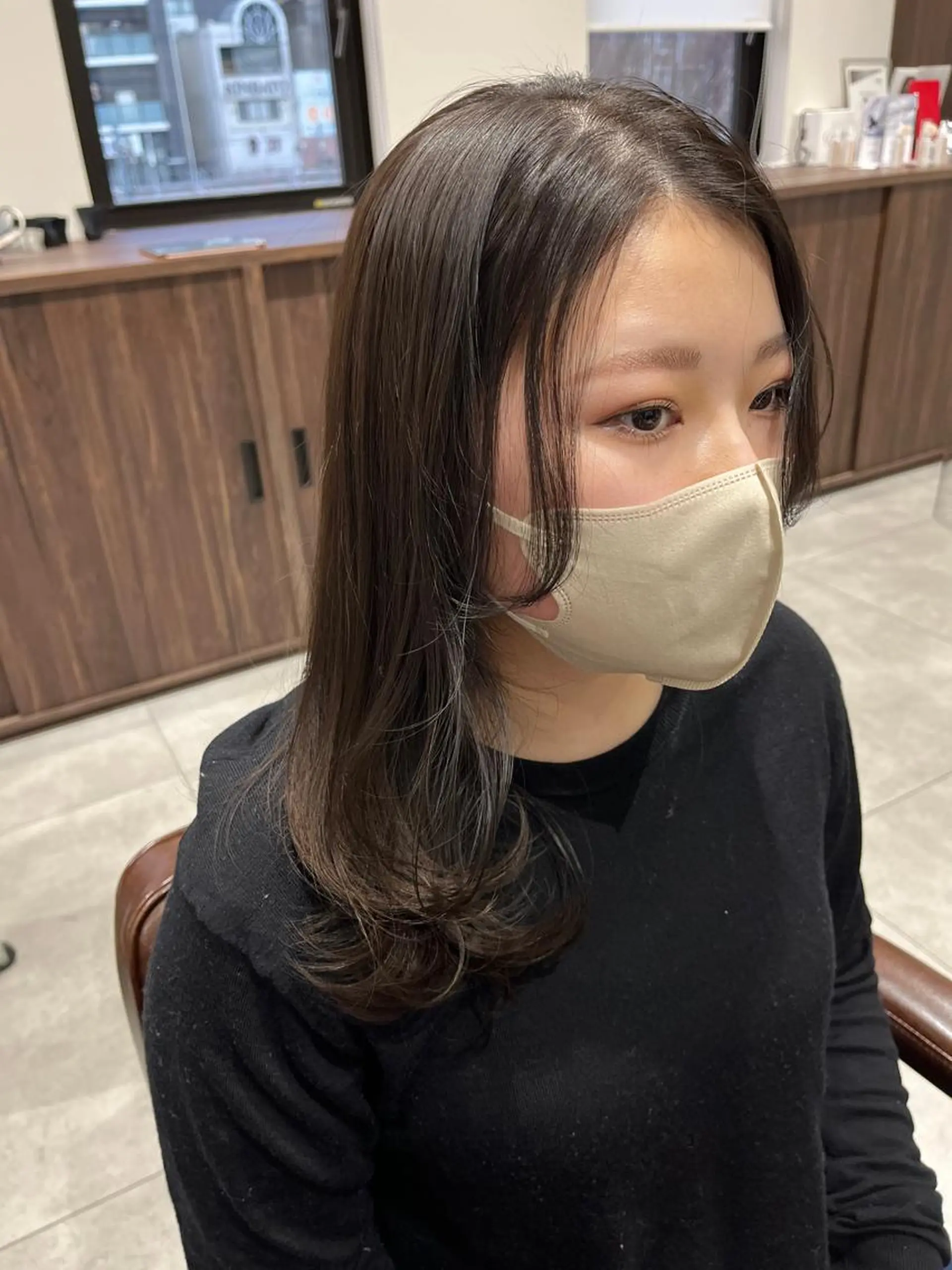 ロング カラー 似合わせ/レイヤー/ ボブ/西島 絢香のヘアスタイル