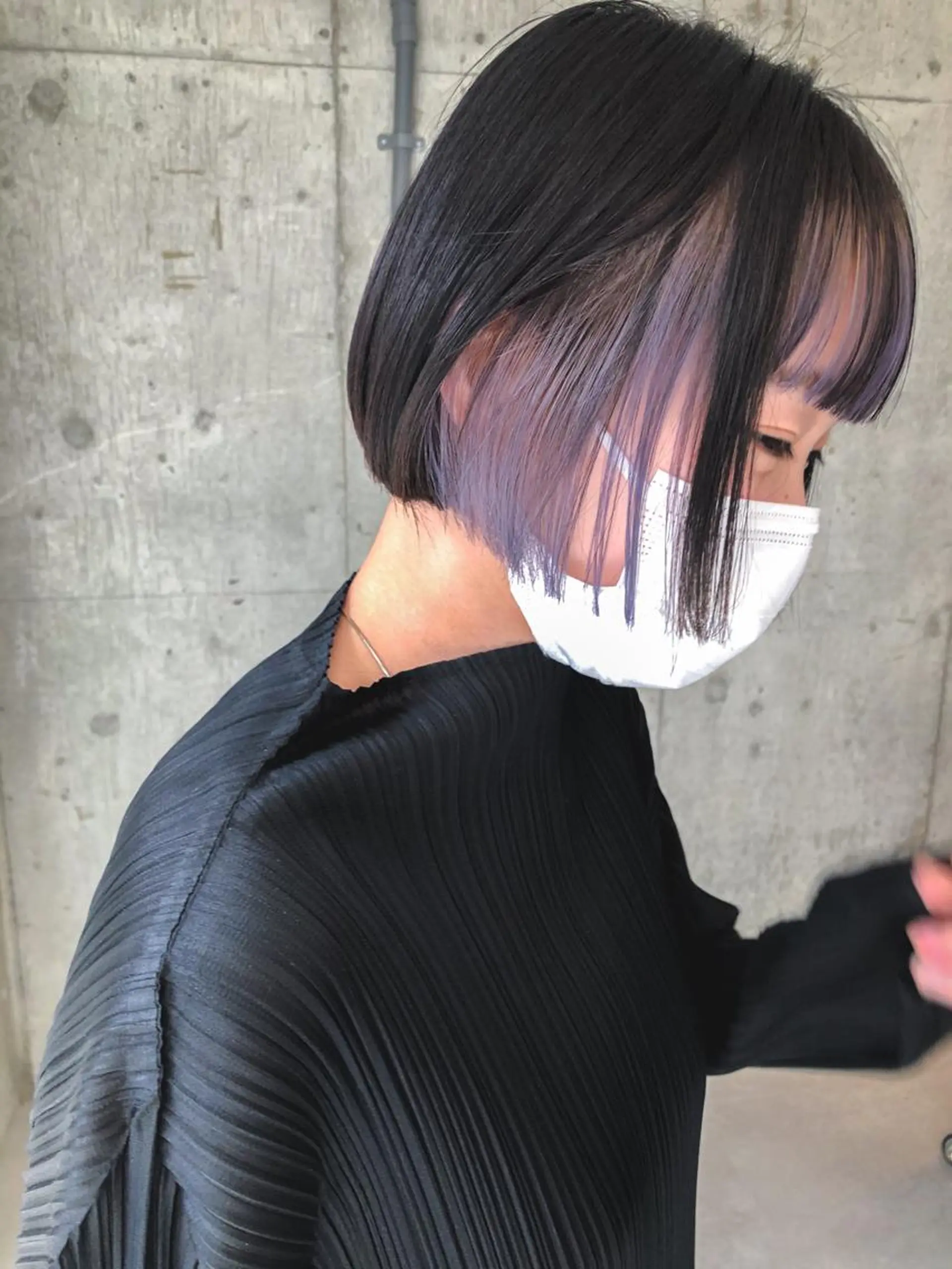 ショート カラー ヘアアレンジ ヘアカラー トリートメント レイヤー/ウルフ/ ハッシュカット/そらのヘアスタイル