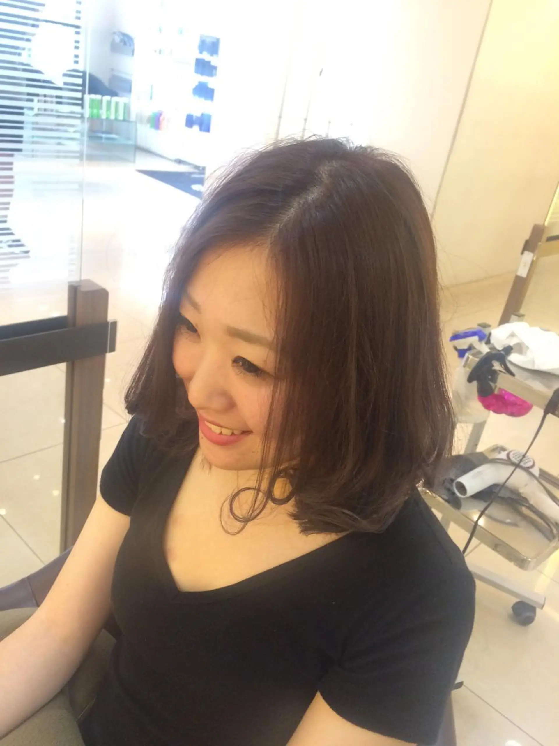 ショート ミディアム カラー グレージュ 似合わせ/代表 髪質改善/山田将大のヘアスタイル