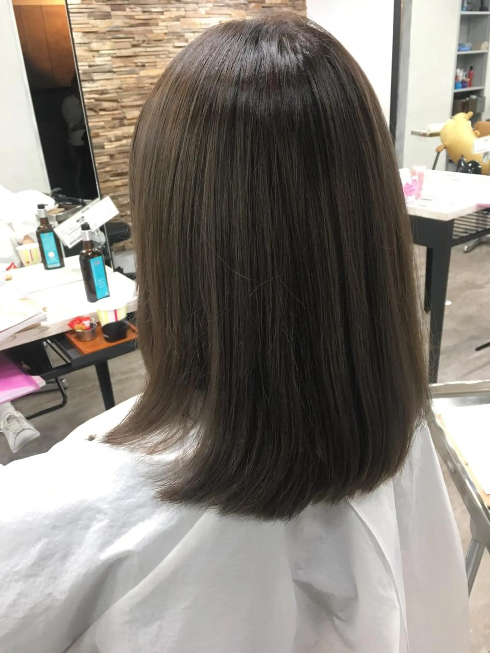 ミディアム カラー イルミナカラー boutique misakiのヘアスタイル