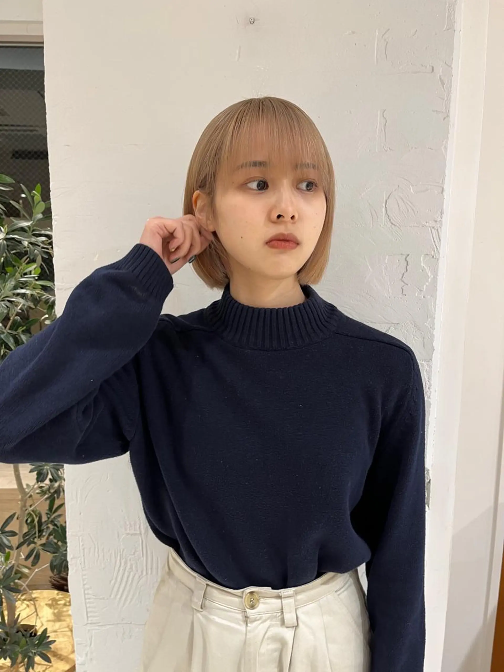 ショート カラー 🦖ミニボブ/ボブ /MOEKA🦕のヘアスタイル