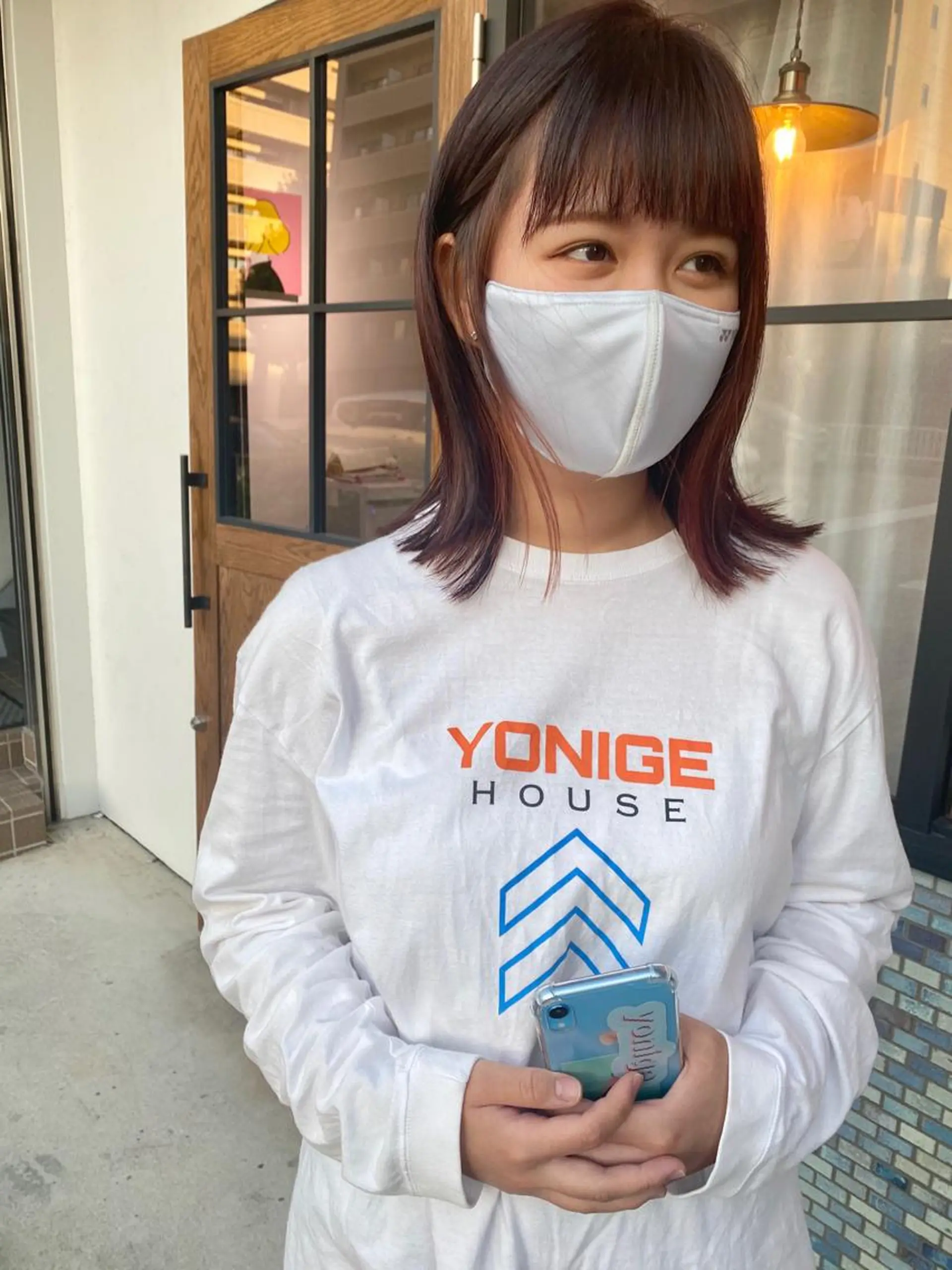 ミディアム カラー インナーカラー カット ヘアカラー MR.GOOD MORNINGフジイのヘアスタイル