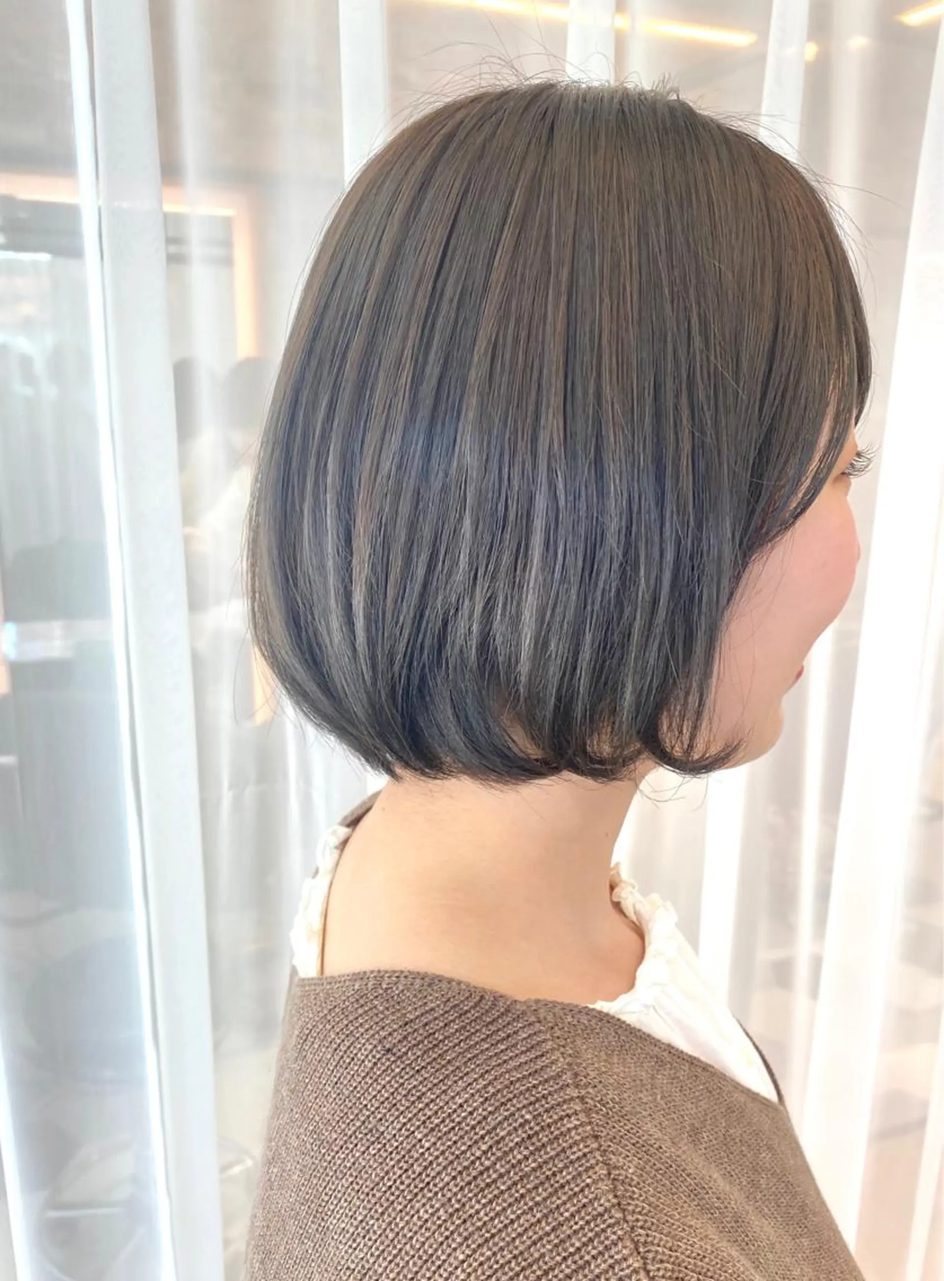 ショート カラー 透明感カラー 🌈🌸あおき みちる🌟💗のヘアスタイル