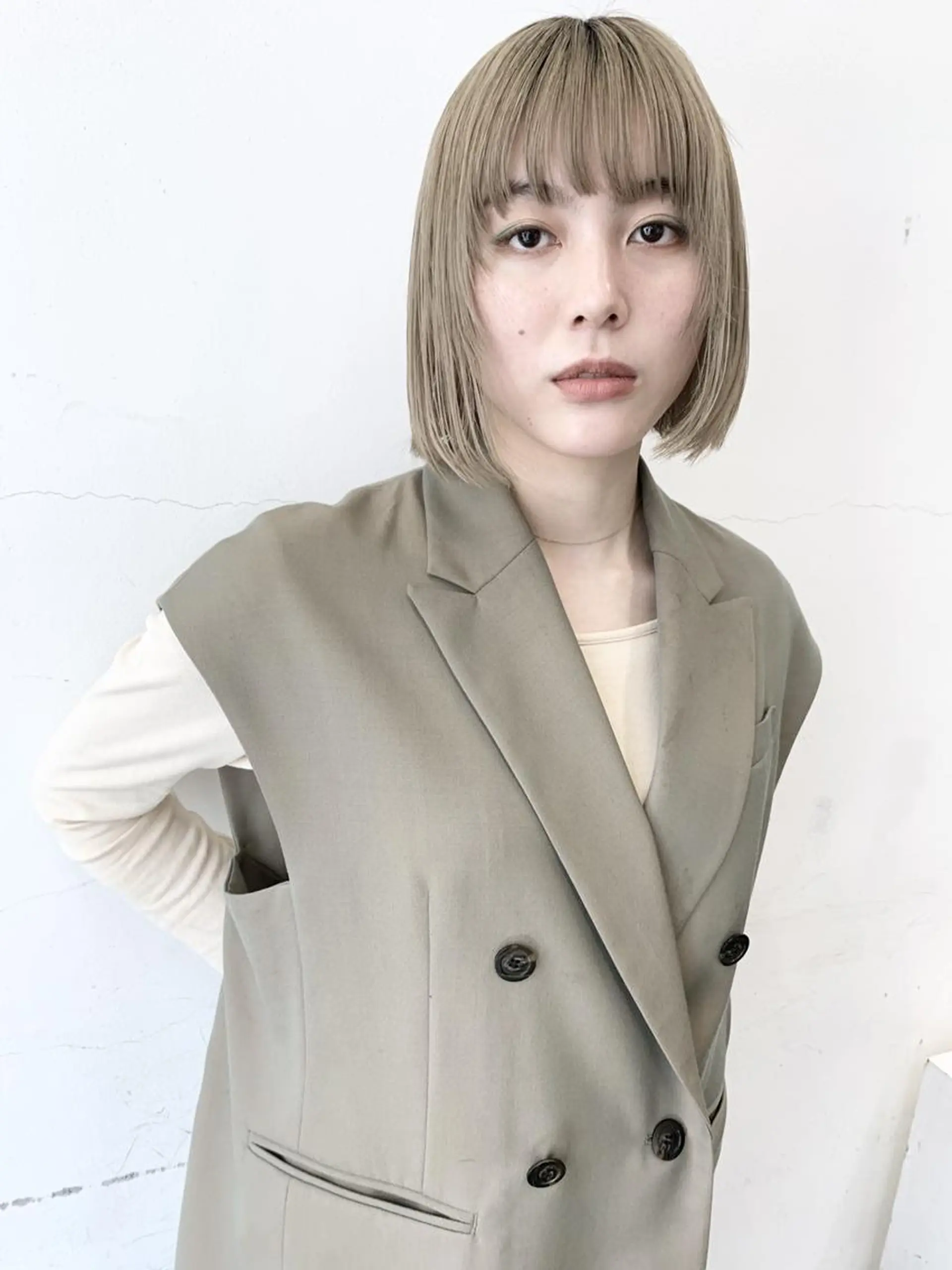 ショート ダブルカラー/ -KOKO-本八幡のヘアスタイル