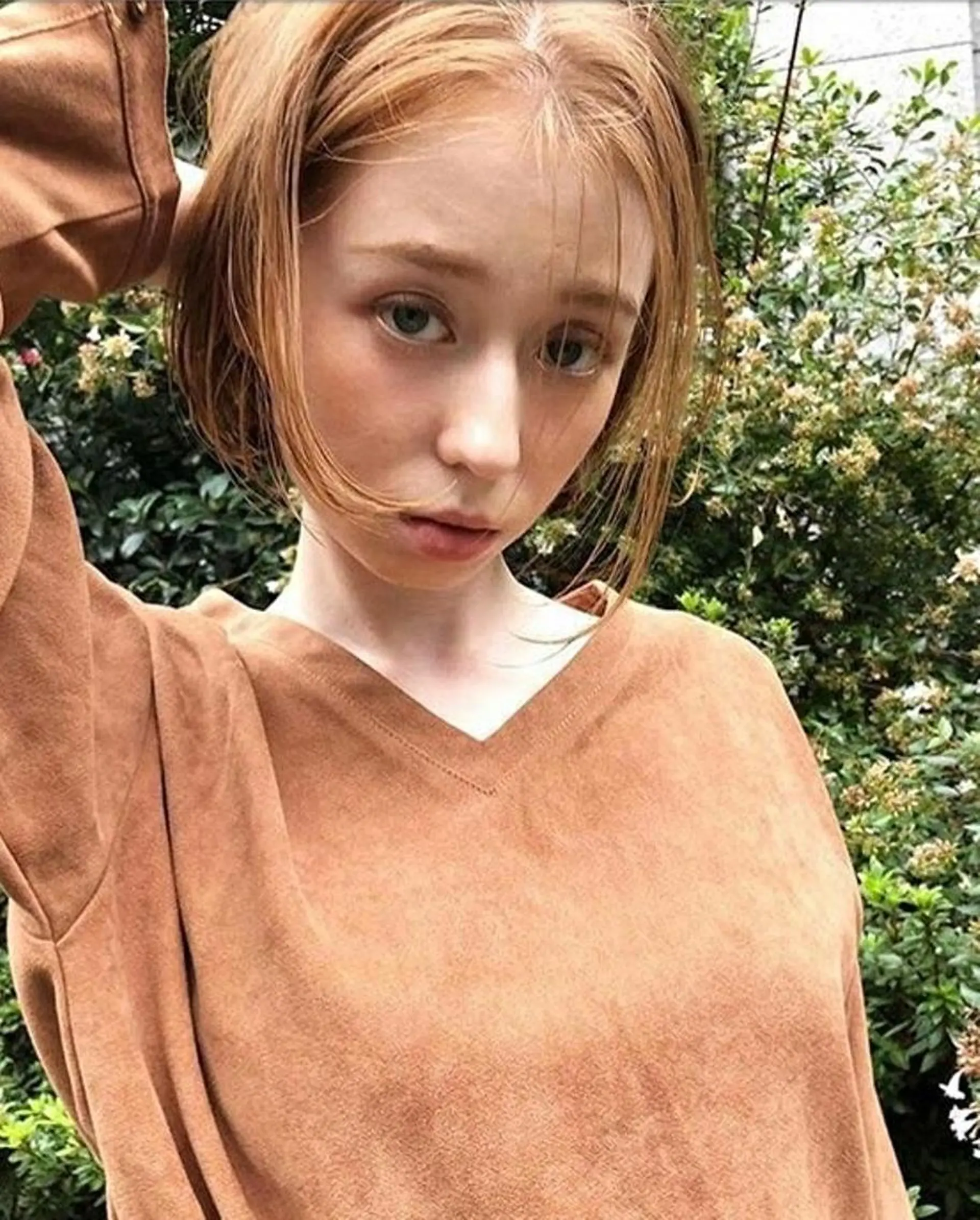 ミディアム カラー パーマ オーダー  府中のヘアスタイル