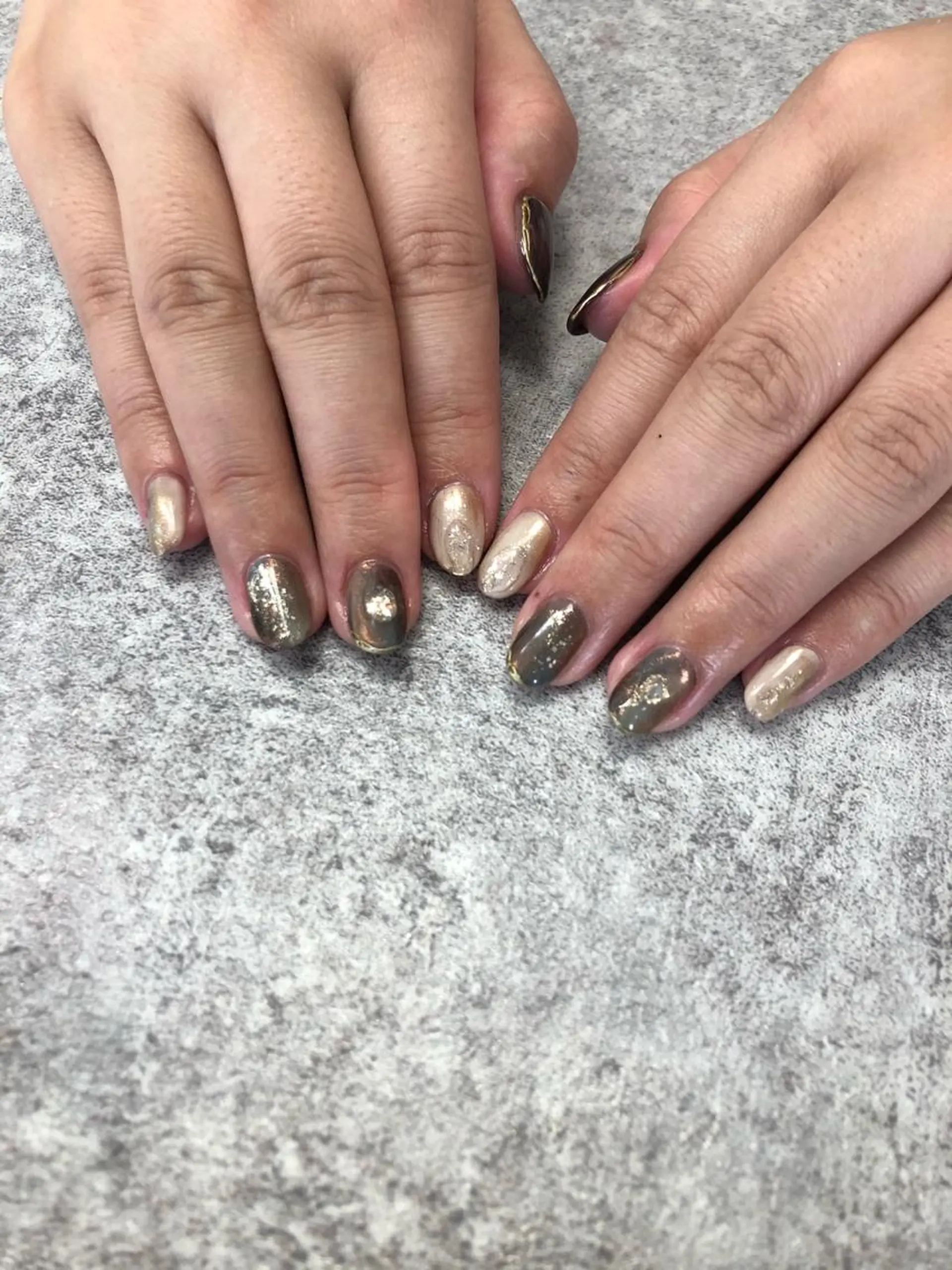 ネイル ハンドネイル 【LINON】 airiのネイルデザイン