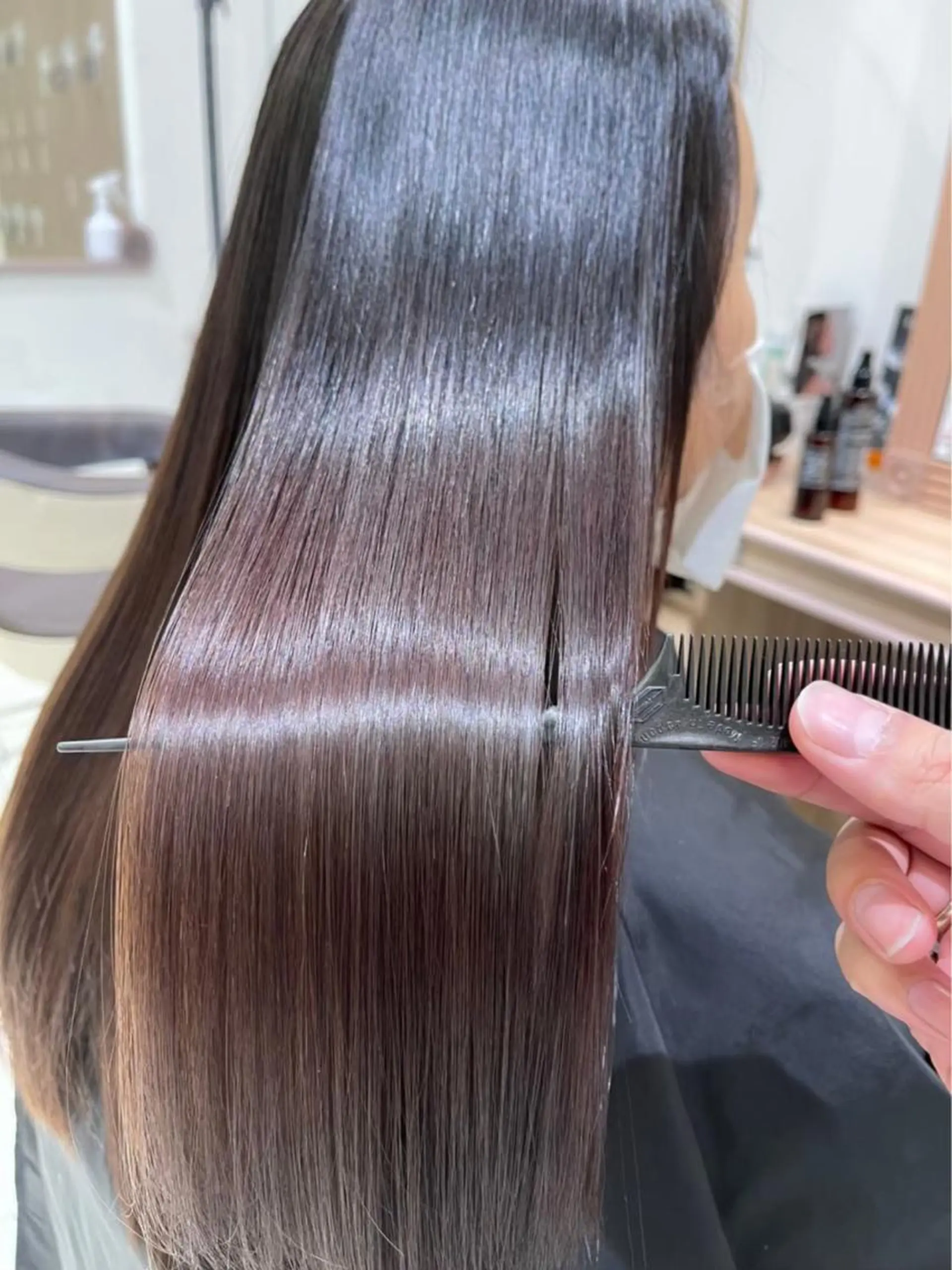 ロング カット 縮毛矯正 メンズ毛流れ 縮毛特化/土屋丈のヘアスタイル