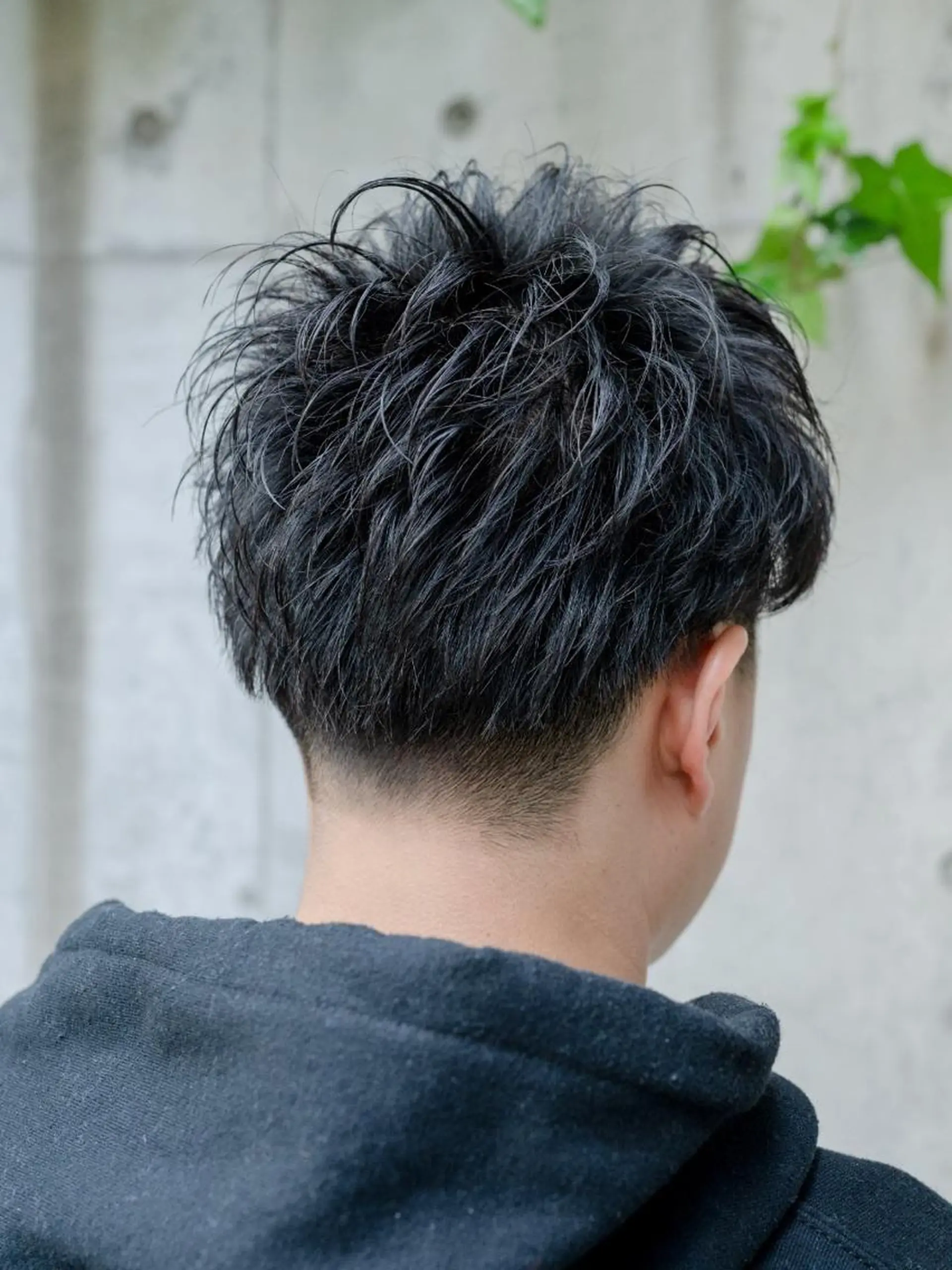 ショート パーマ メンズ 大泉 和也のヘアスタイル