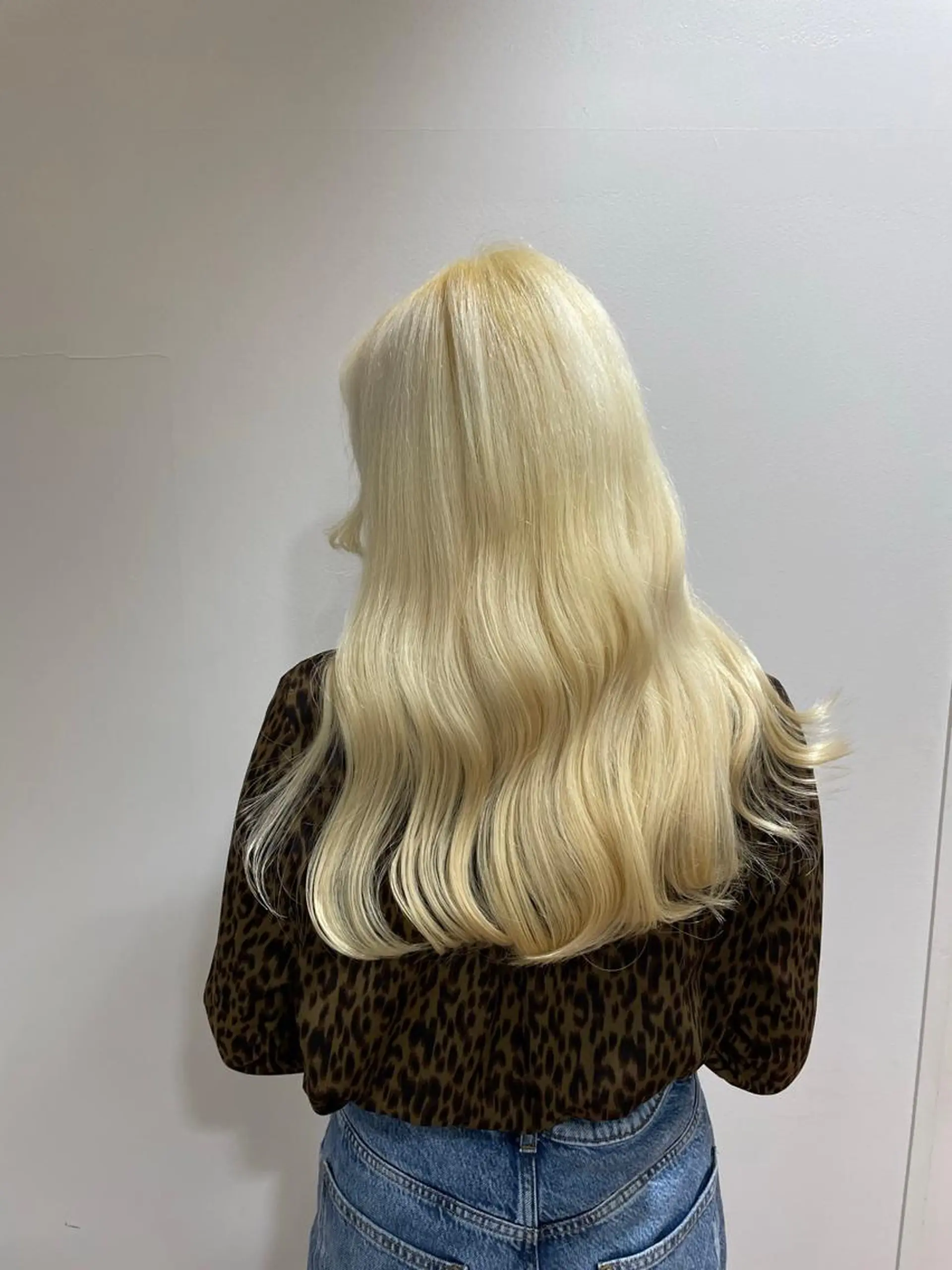 ロング カラー うるツヤハイトーン/ レイヤー⟡mayuのヘアスタイル