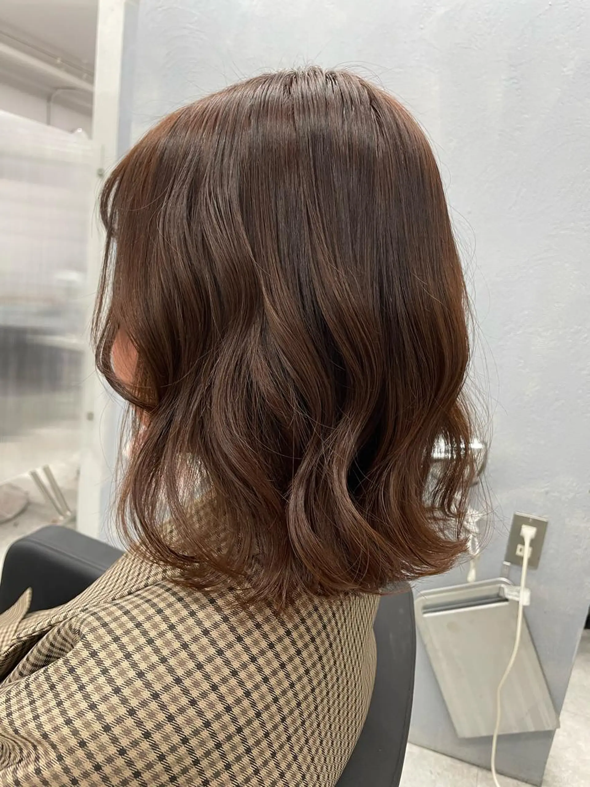 カラー 透明感♡くすみカラー shiori/小岩のヘアスタイル