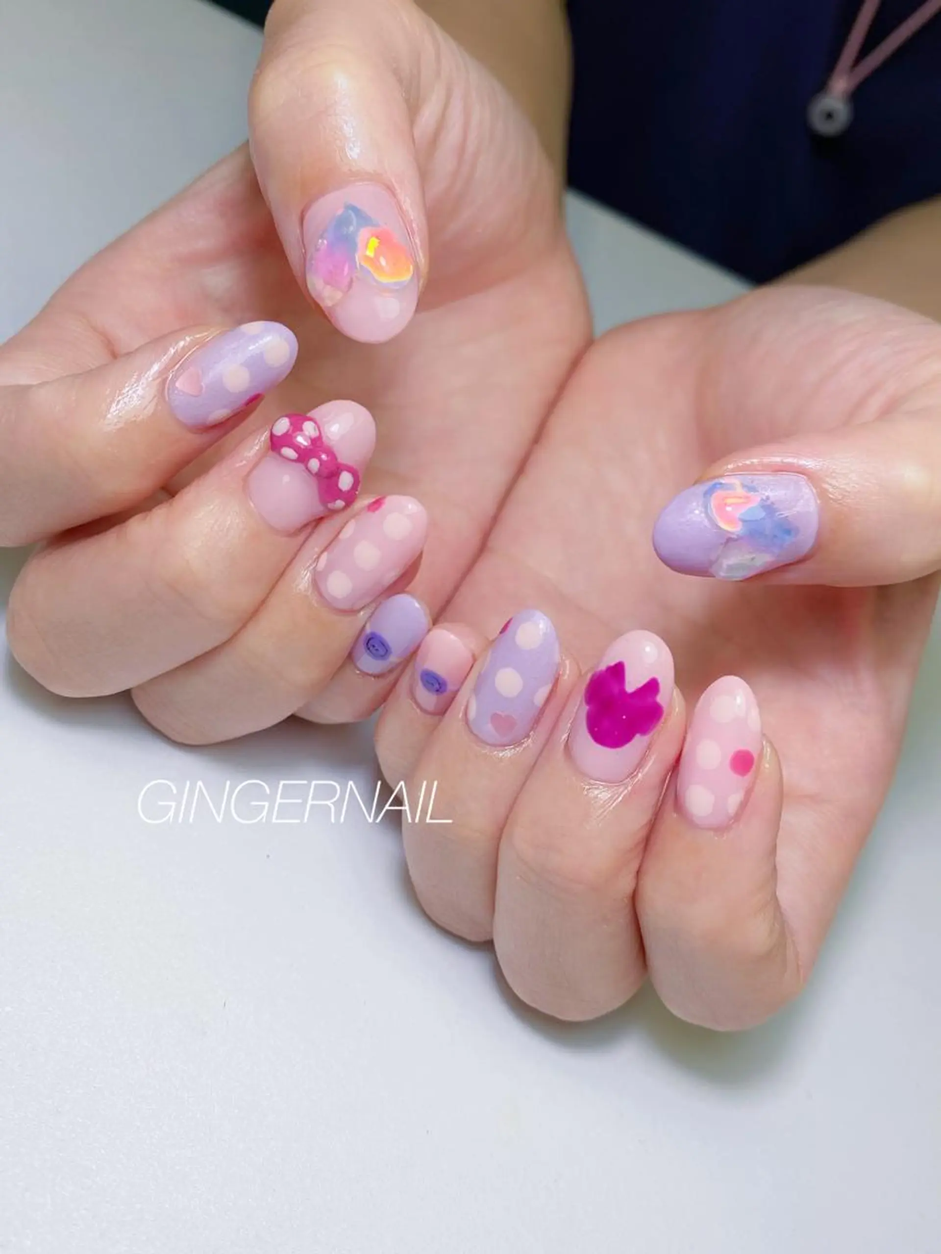 ネイル ハンドネイル ハンドケア 代々木 GINGERNAILのネイルデザイン