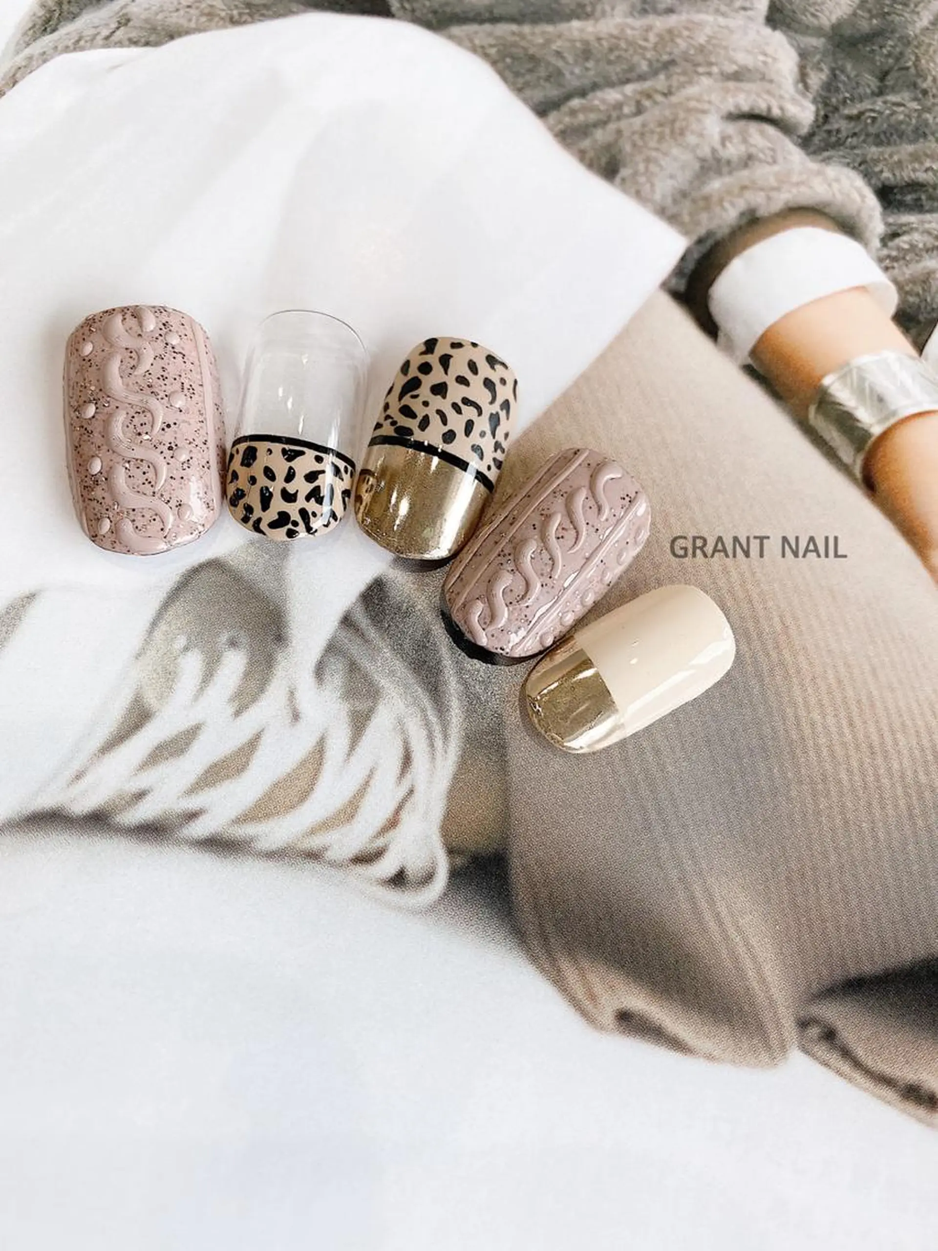 ネイル アートネイル クリアネイル ジェルネイル ニュアンスネイル GRANT NAIL 岩出店のネイルデザイン