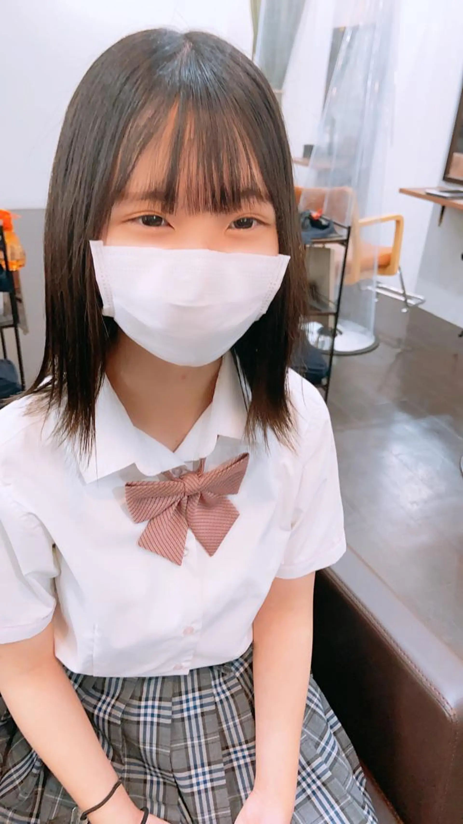 ミディアム カラー パーマ ヘアアレンジ メンズ キッズ ネイル マツエク・マツパ ボブ くせ毛 縮毛矯正 ショートネイル 久木原 ゆりのヘアスタイル