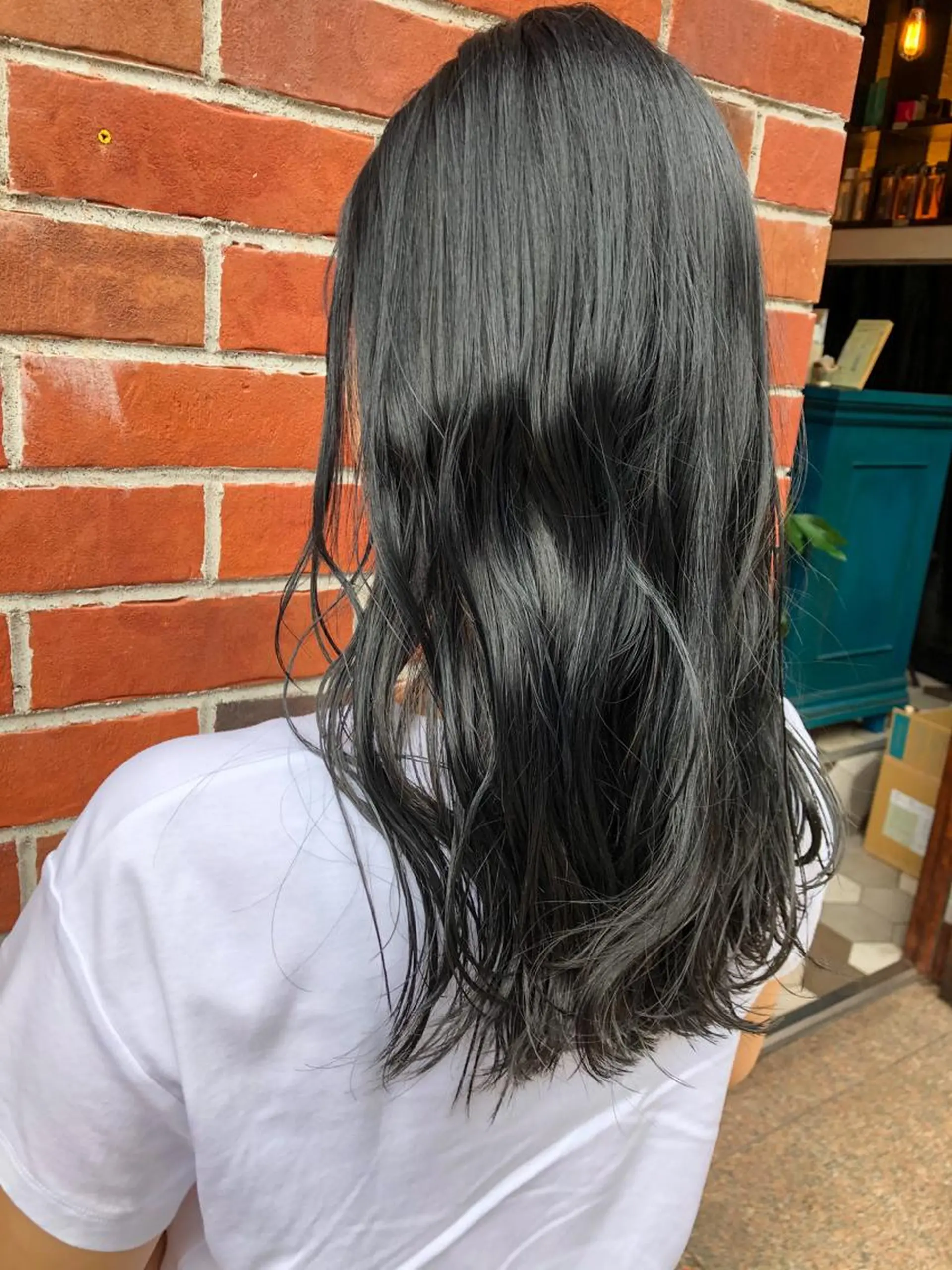 ロング カット ヘアカラー トリートメント シンタニナオト /梅田茶屋町のヘアスタイル