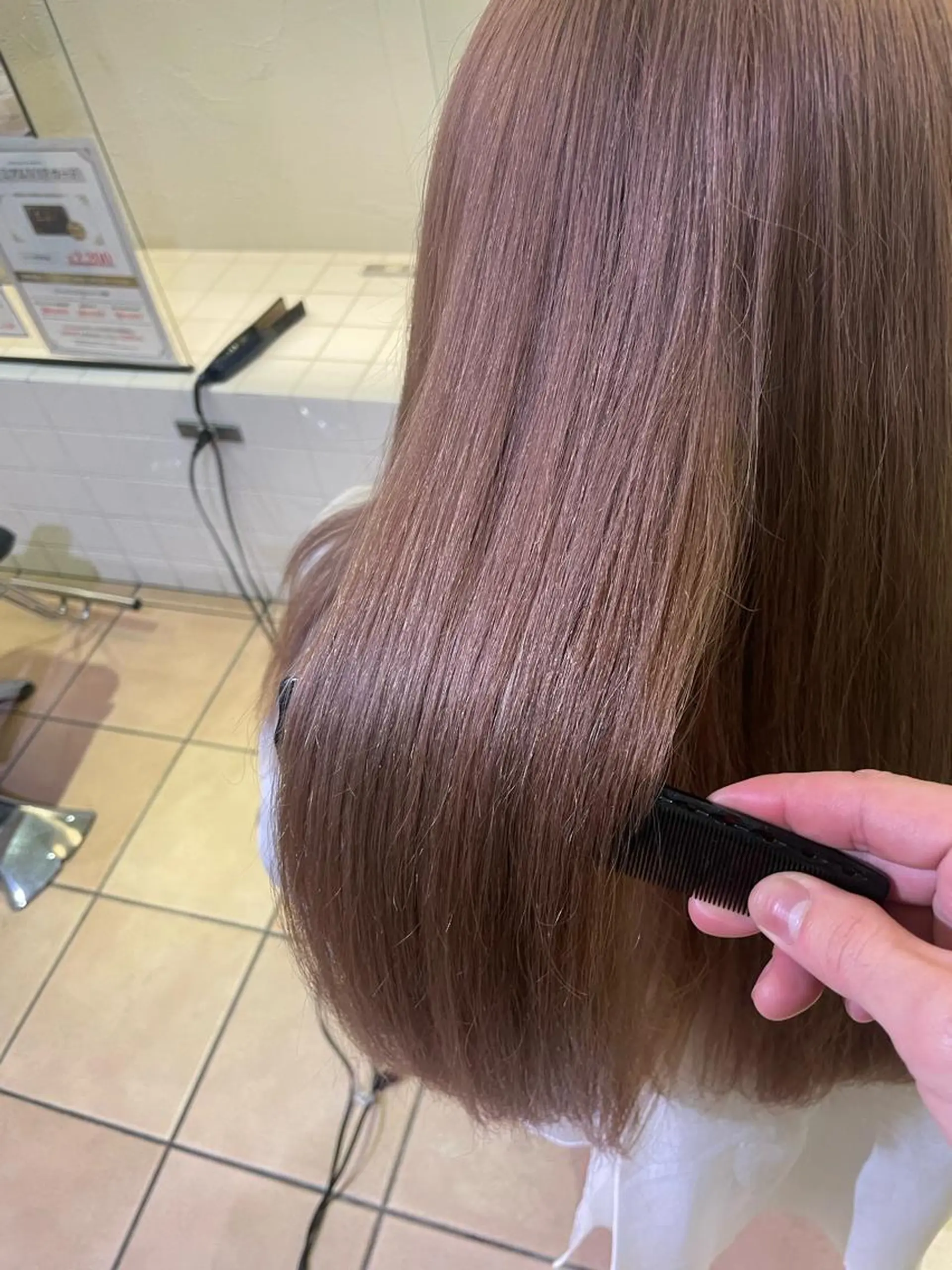 ロング カラー 髪質改善/ 梅田中崎町/宮里のヘアスタイル