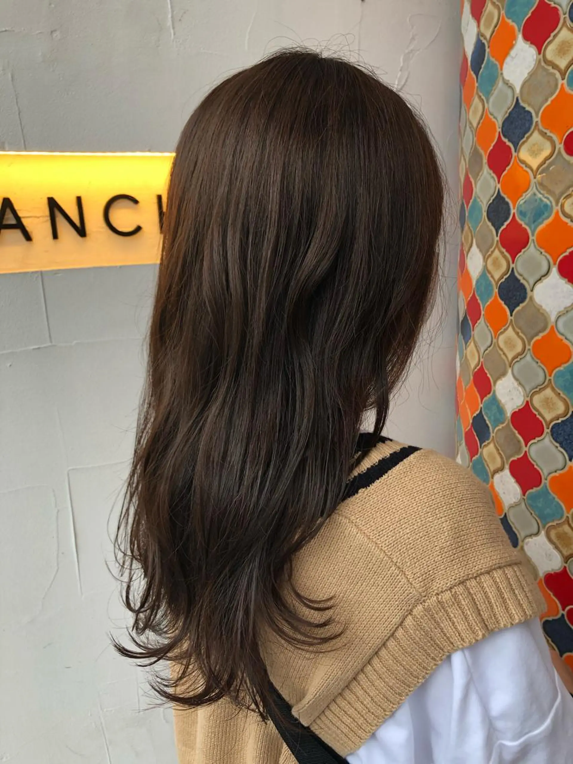 ロング ヘアカラー 山田 まどかのヘアスタイル