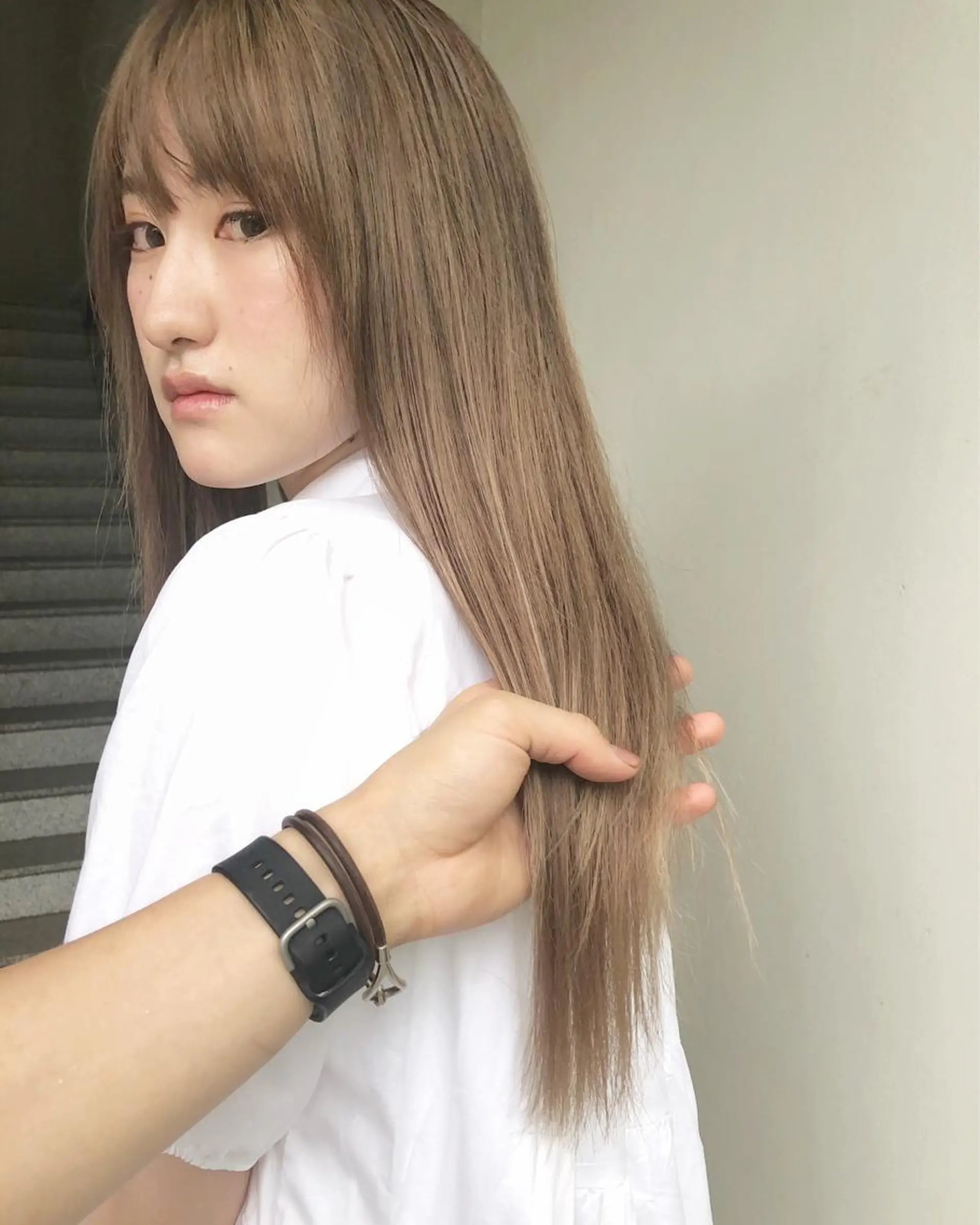 ロング カラー カット ヘアカラー トリートメント “ミニモ最高評価獲得 “代表"Kohei"のヘアスタイル