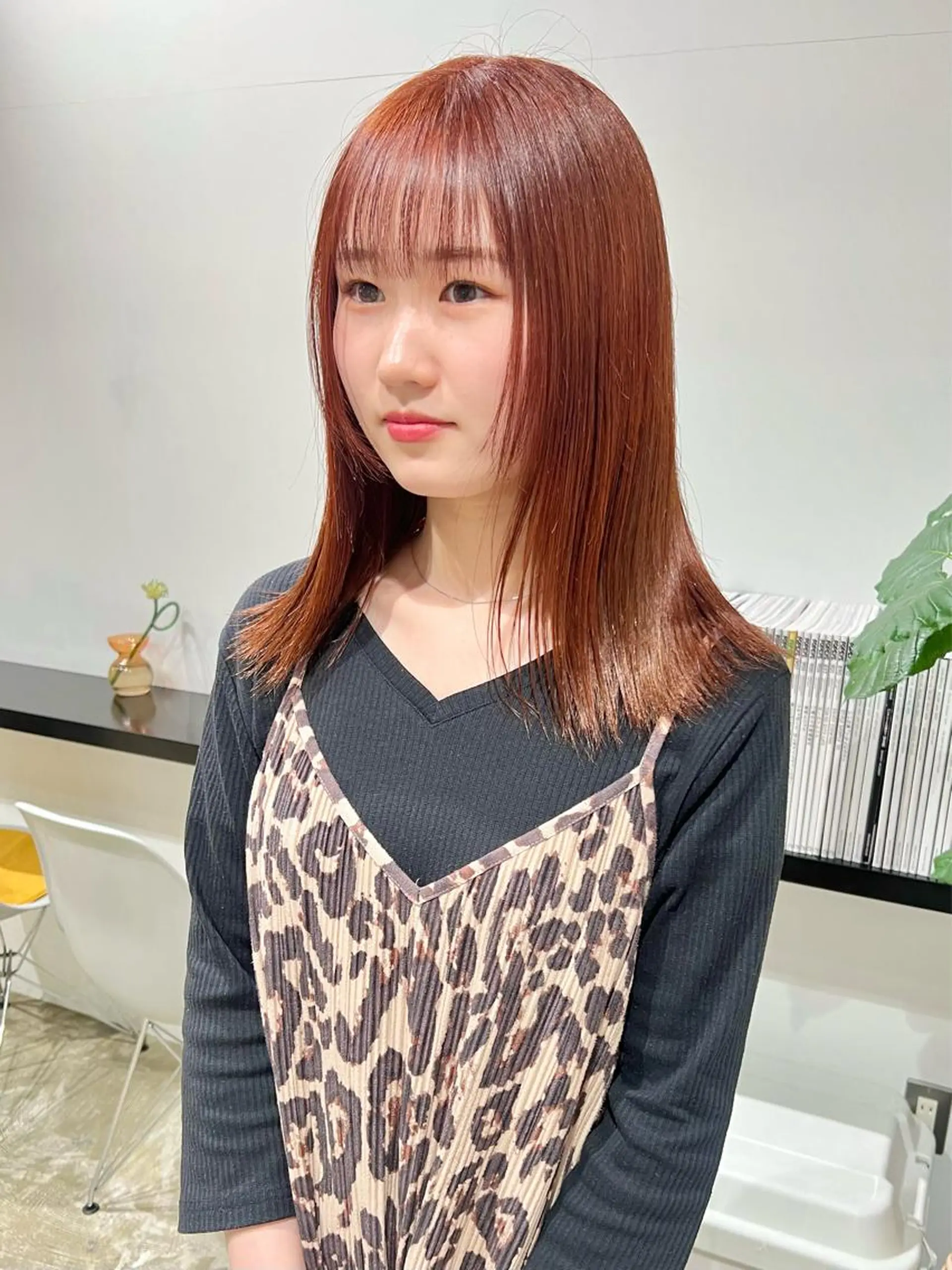 ロング カット ヘアカラー 石井 菜々のヘアスタイル