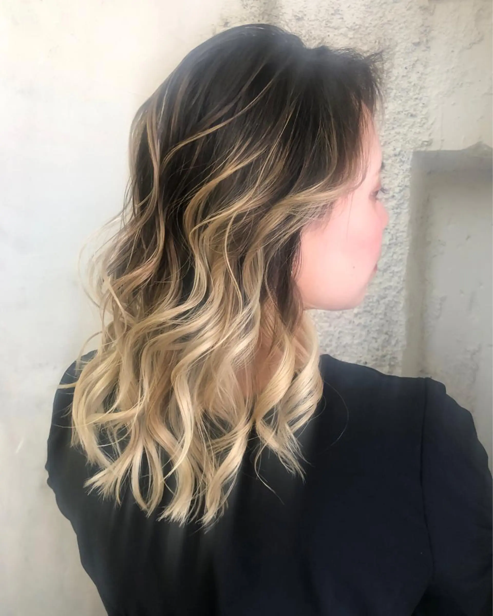 セミロング カラー welring hair salonのヘアスタイル