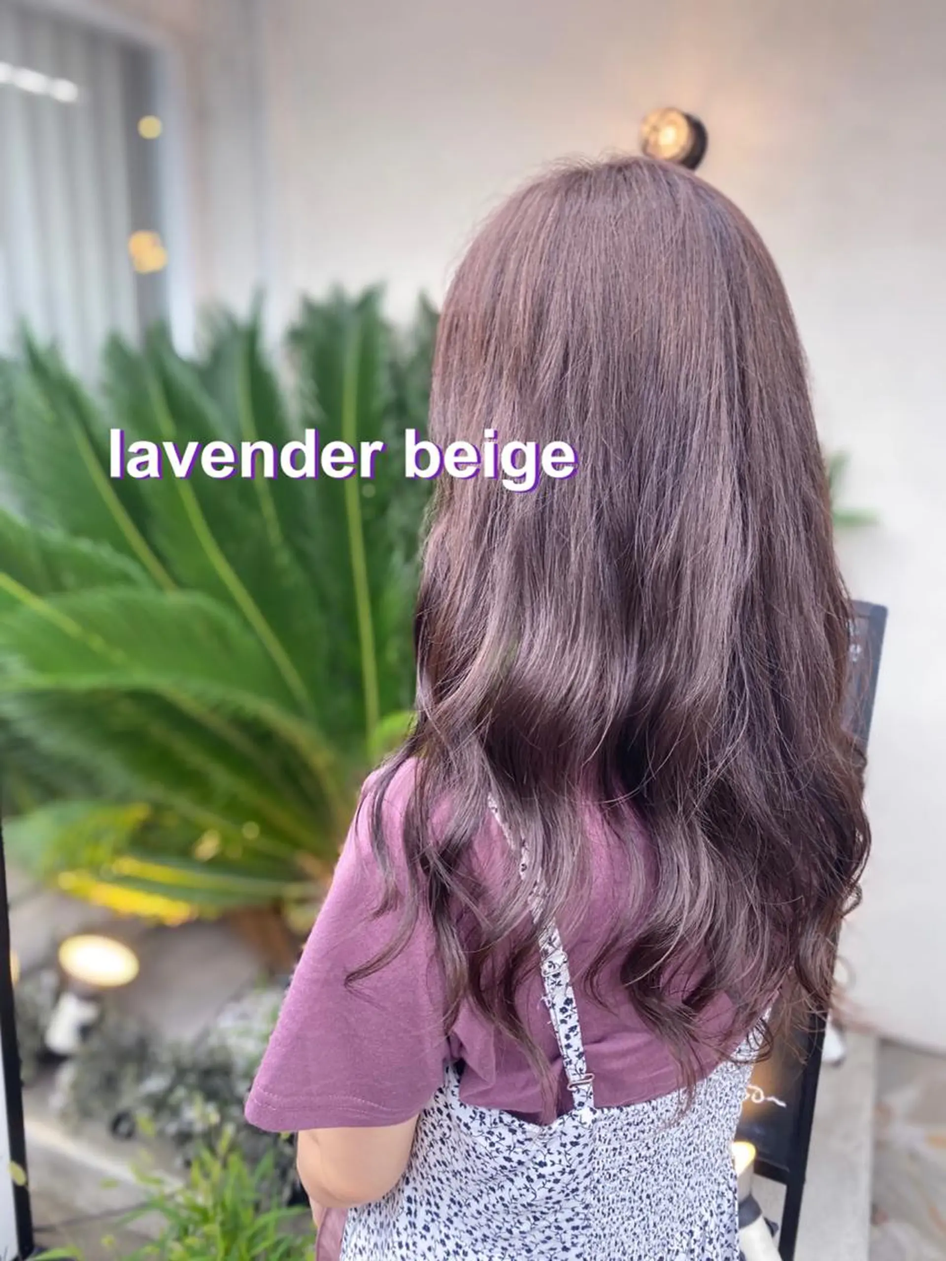 ロング カラー パーマ イルミナカラー 高橋胡桃🪽 ディレクターのヘアスタイル