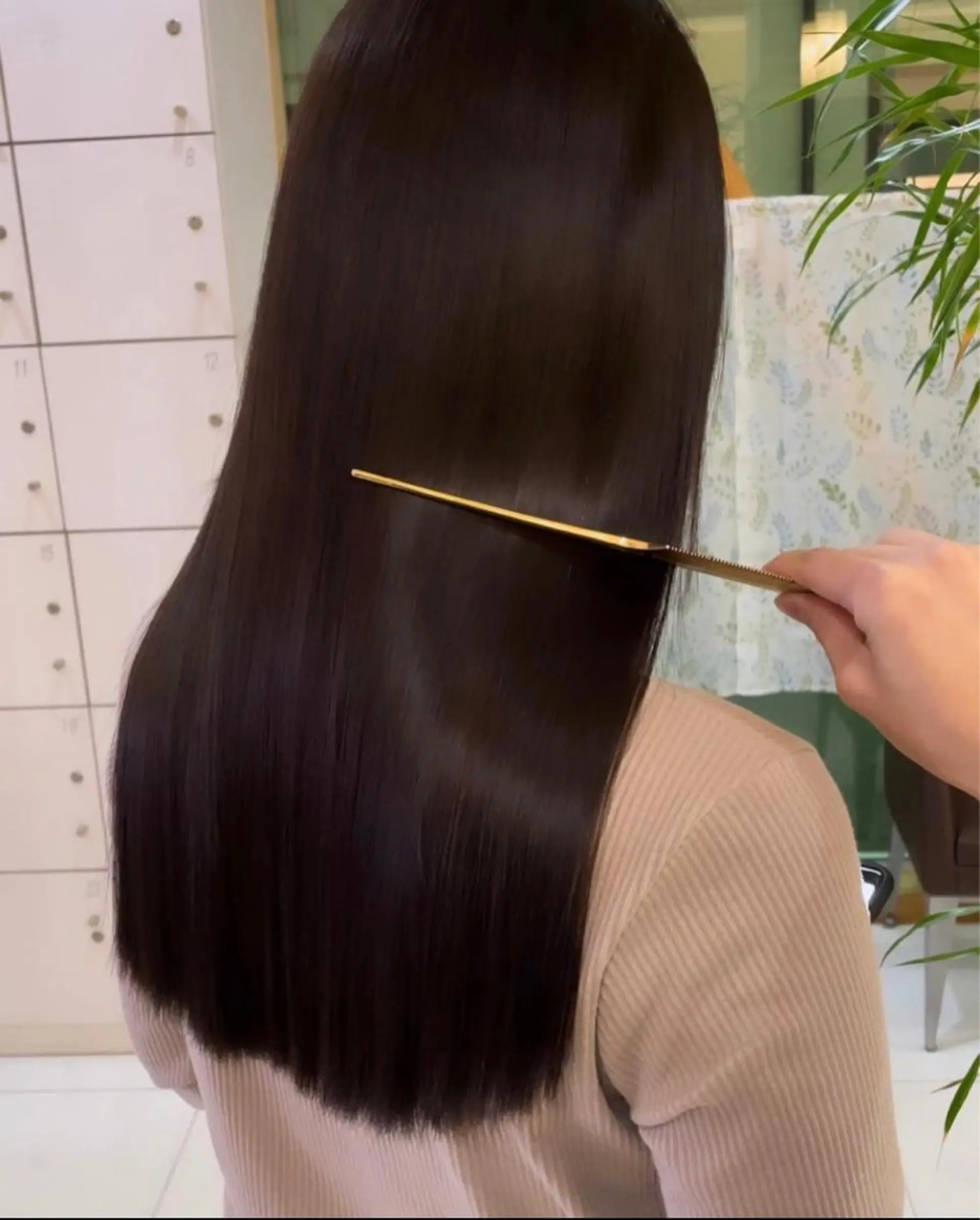 ロング カット ヘアカラー トリートメント 永井龍🫧金山🫧 徒歩1分🚶のヘアスタイル