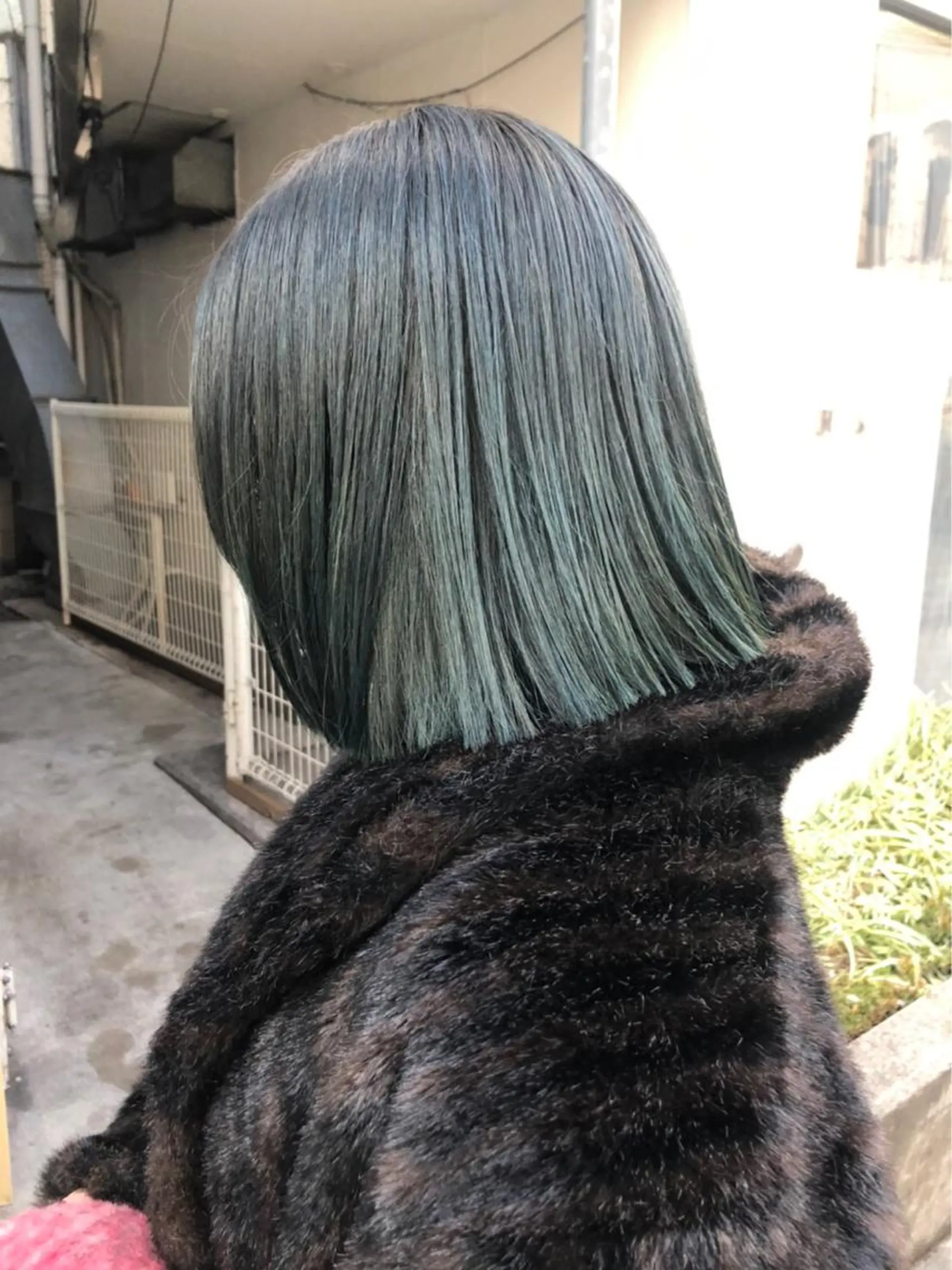 ショート カラー ボブ 古屋 花織のヘアスタイル