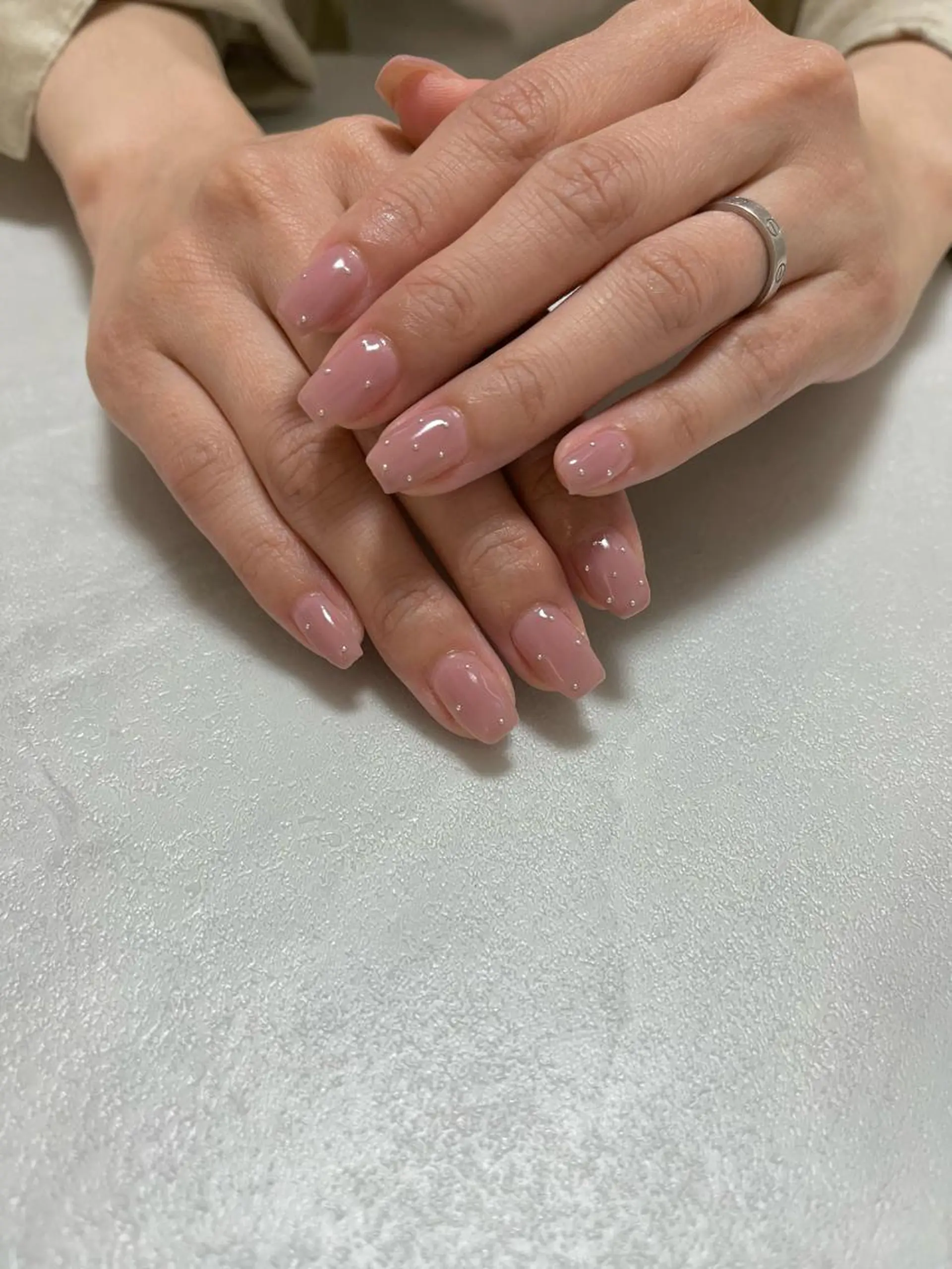 ネイル ゴールド シルバー ハンドネイル SAKU nail 作島茜のネイルデザイン