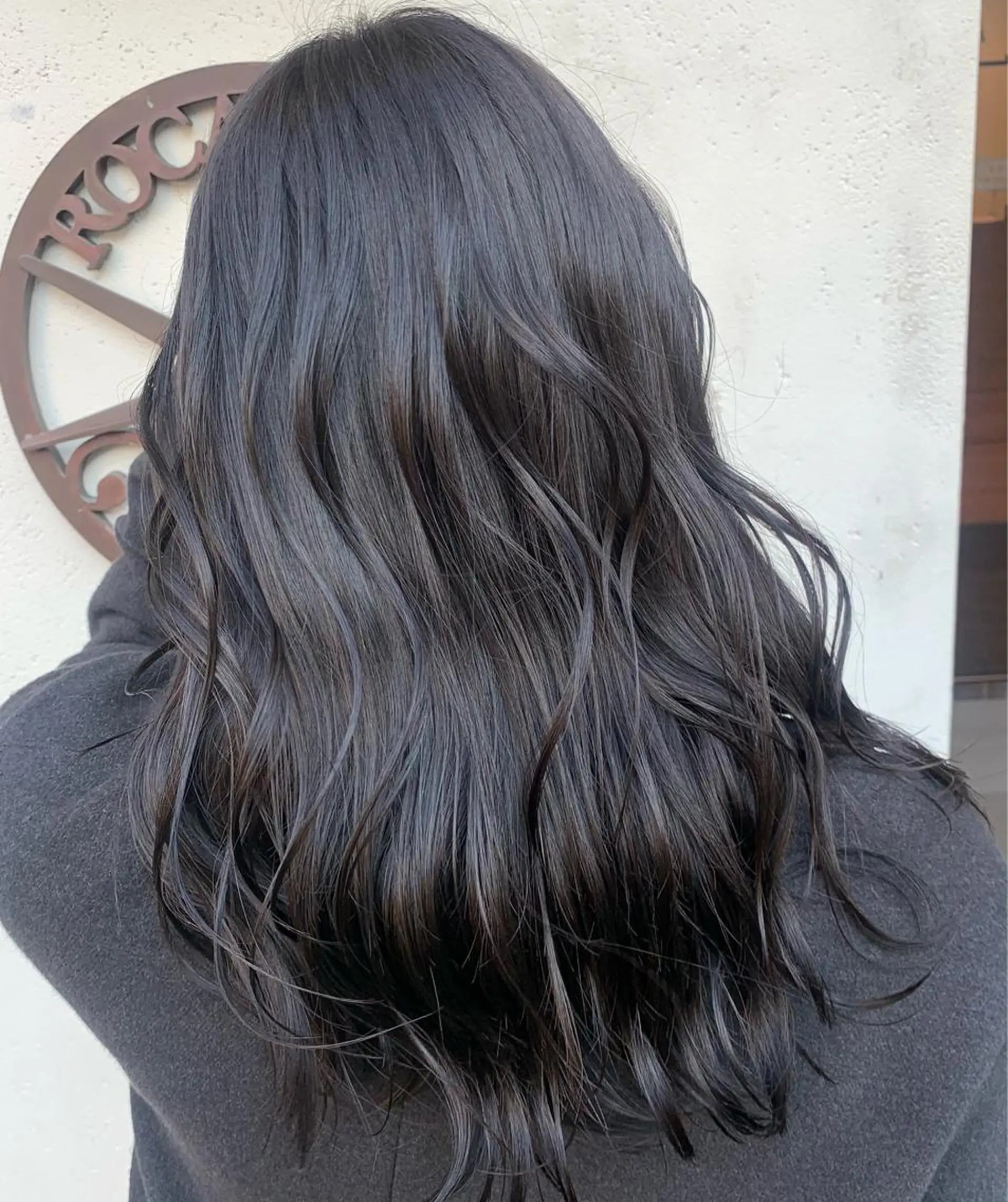 ロング カラー 京都着物レンタル なごみの輪のヘアスタイル