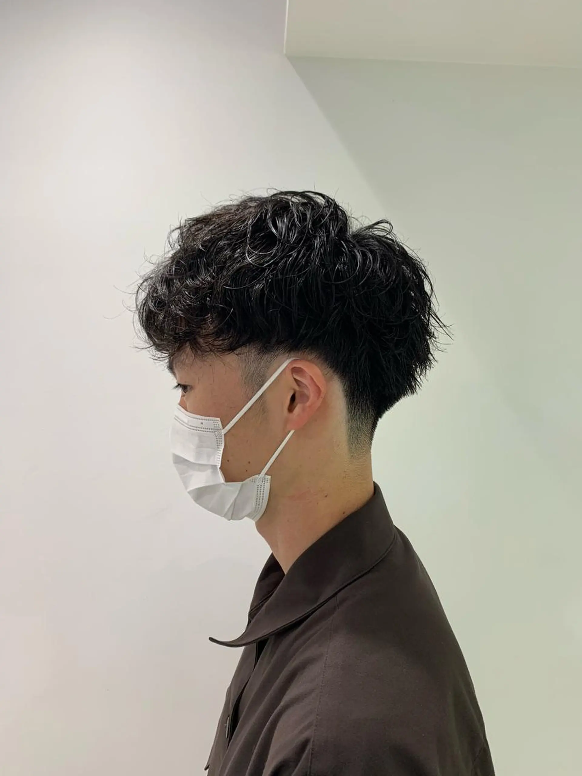 セミロング カラー パーマ ヘアアレンジ メンズ ネイル マツエク・マツパ 韓国風ベージュ🤎 赤みなし🌿横浜🤎のヘアスタイル