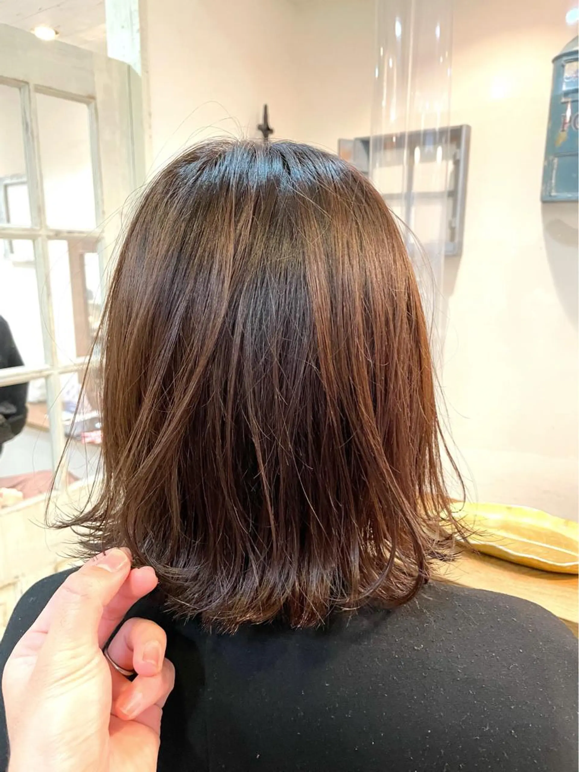 ミディアム 福田 ジュンキのヘアスタイル